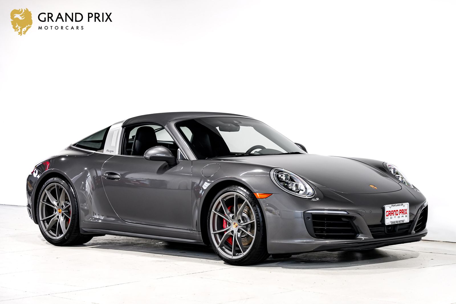 Gray 2017 Porsche 911 Convertible All-Wheel Drive 7-Speed Automatic