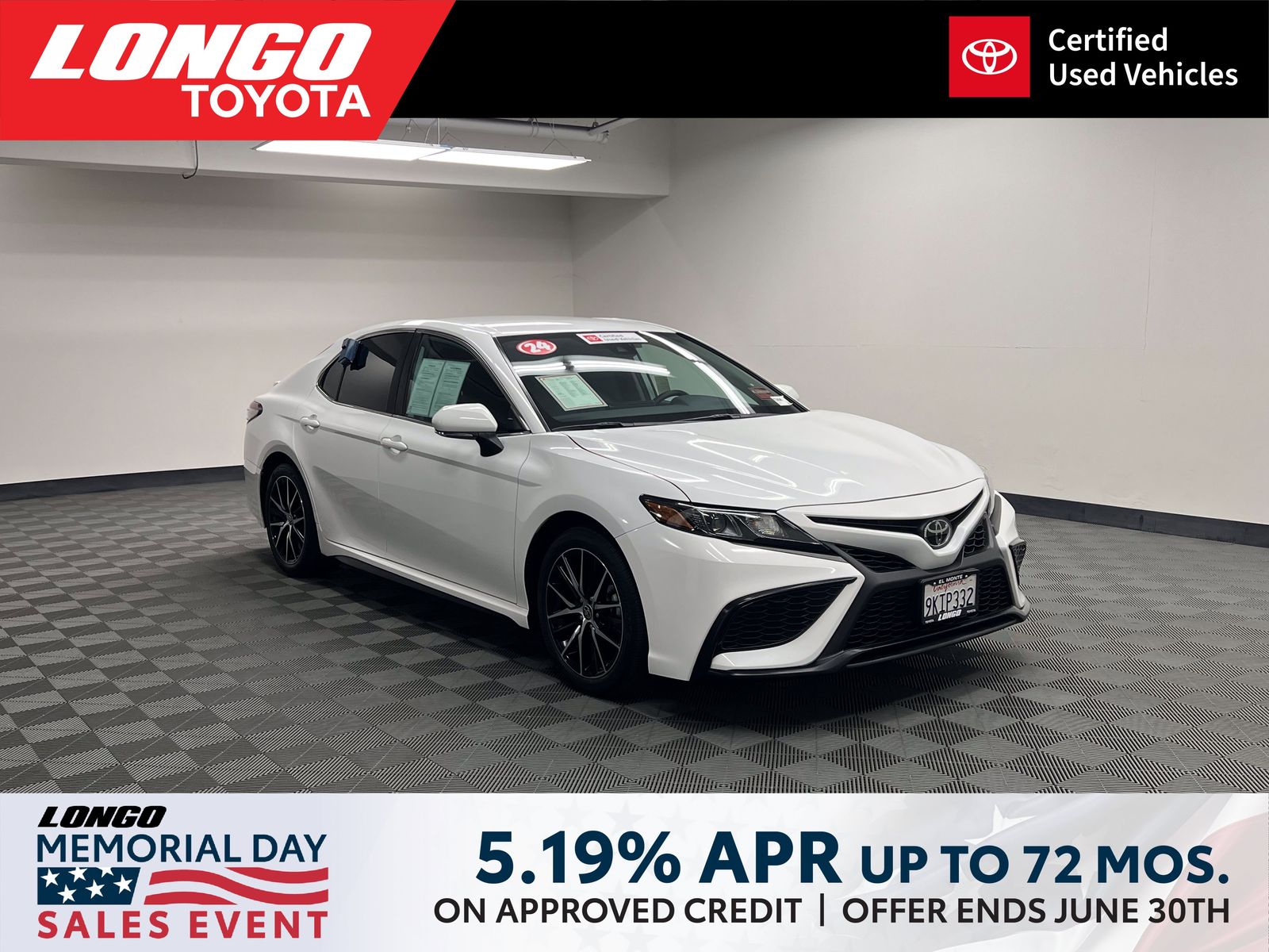 used 2024 Toyota Camry car, priced at $26,388