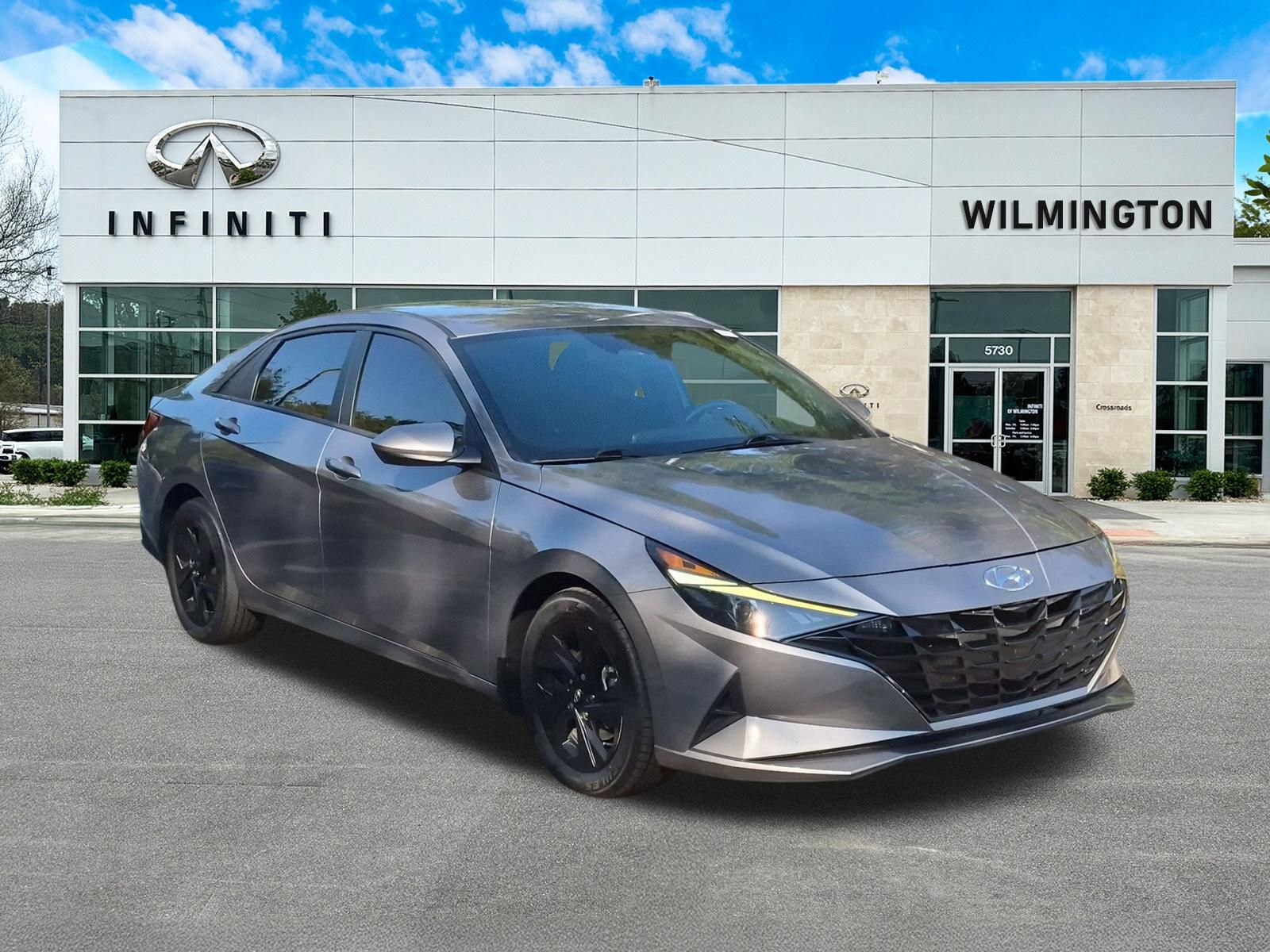 Fluid Metal 2023 Hyundai Elantra Sedan Front-Wheel Drive Continuously Variable Transmission