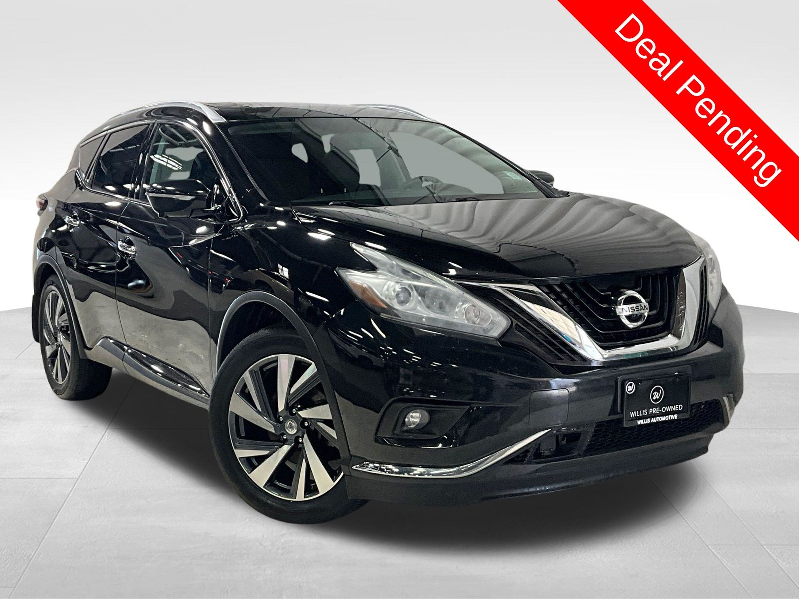 Gray (Magnetic Black Metallic) 2015 Nissan Murano Platinum AWD SUV / Crossover All-Wheel Drive Continuously Variable Transmission