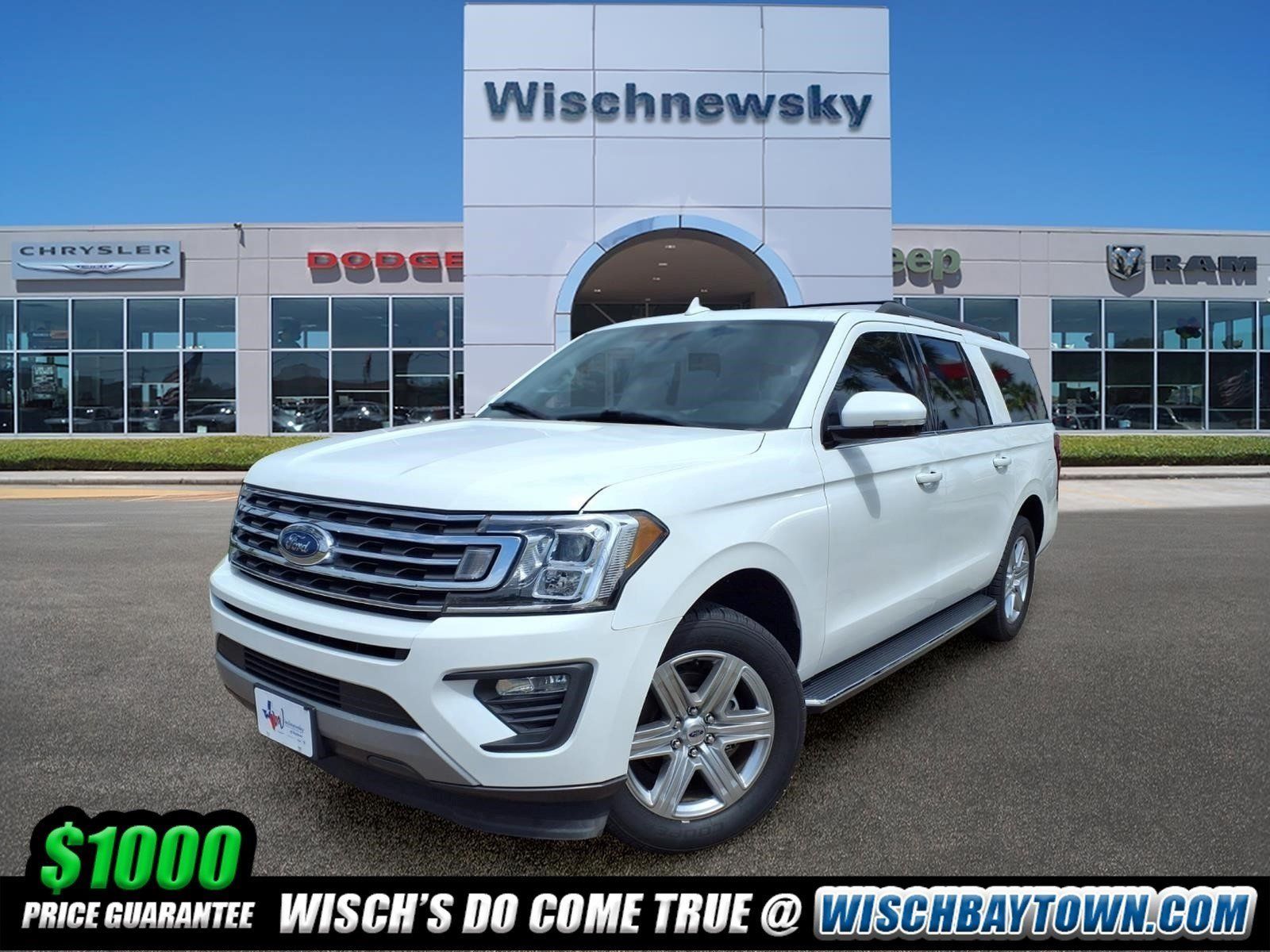 2021 Ford Expedition Max XLT White at Legacy Ford