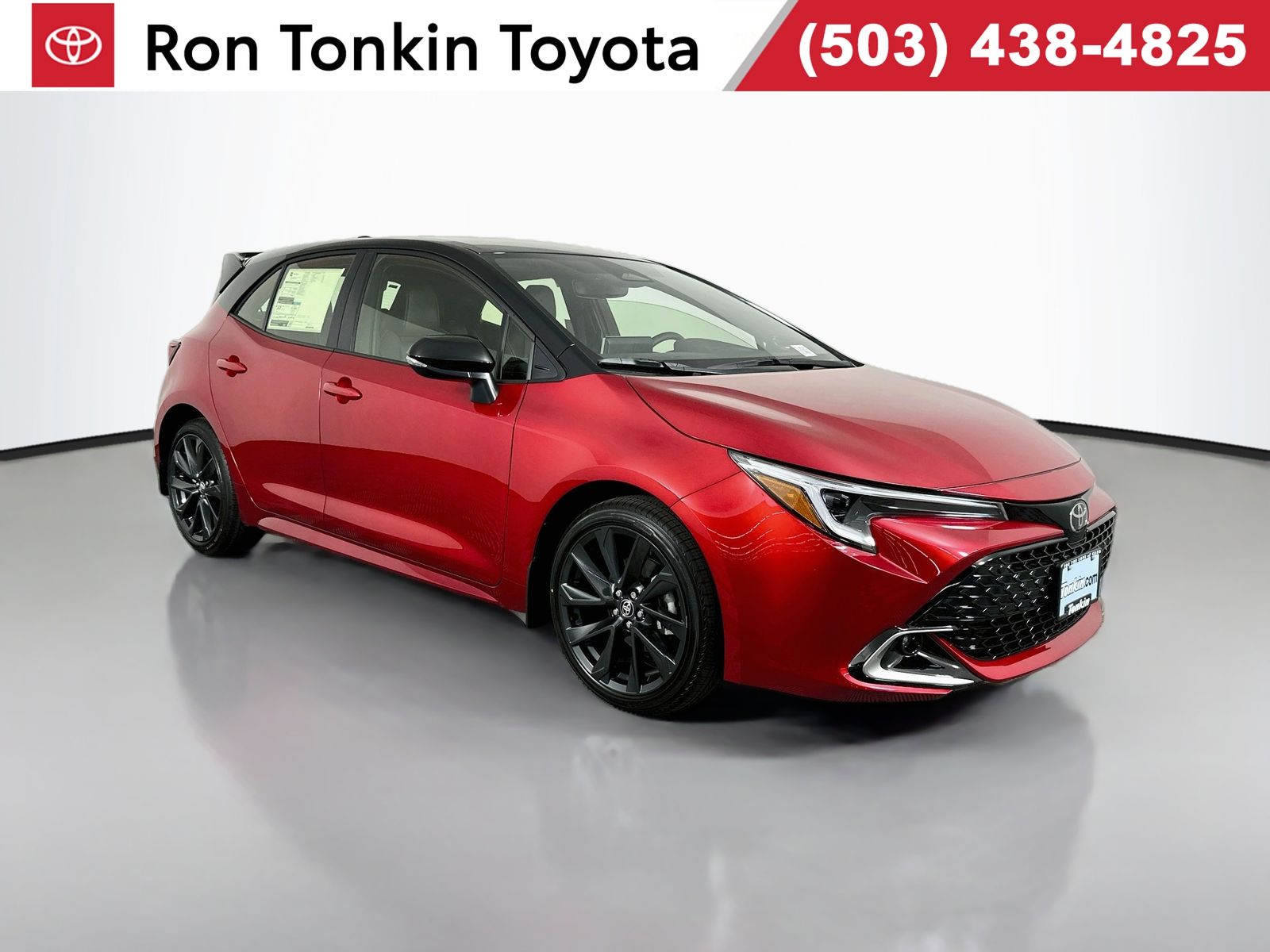 Red 2026 Toyota Corolla Hatchback Hatchback Front-Wheel Drive Continuously Variable Transmission