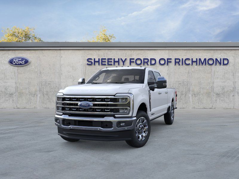 New 2026 Star White Metallic Tri-Coat Ford Lariat image 3