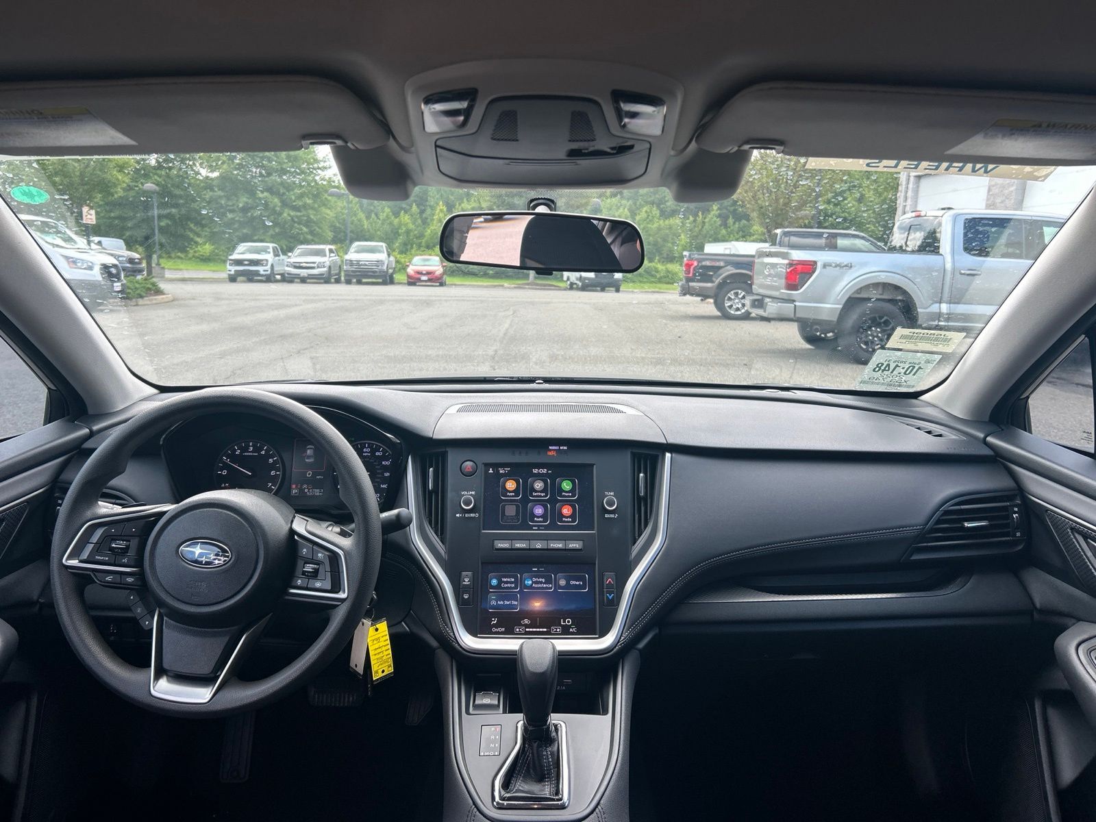 Used 2022 Crystal Black Silica Subaru Base image 2