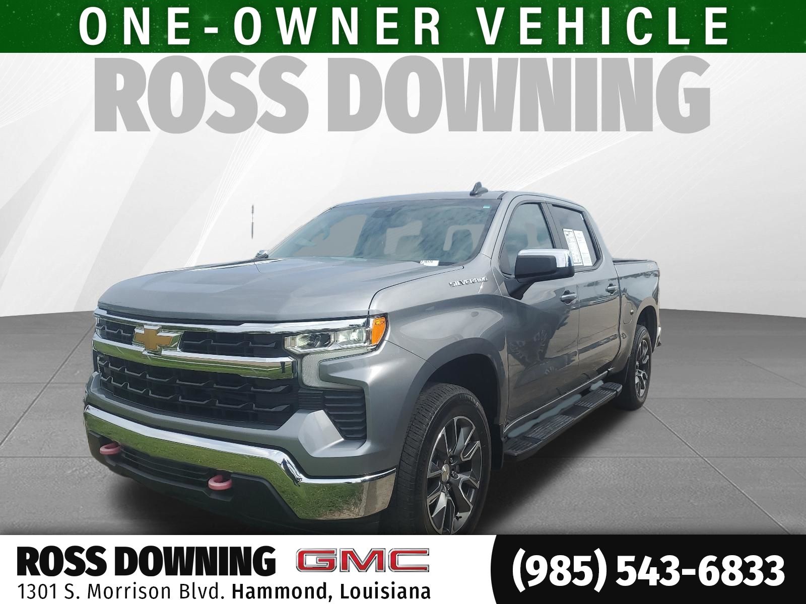 2023 Chevrolet Silverado 1500 LT Gray at Supreme Chevrolet of Gonzales