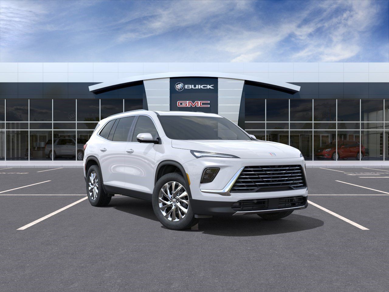 Summit White 2026 Buick Enclave Preferred AWD SUV / Crossover Four-Wheel Drive 8-Speed Automatic