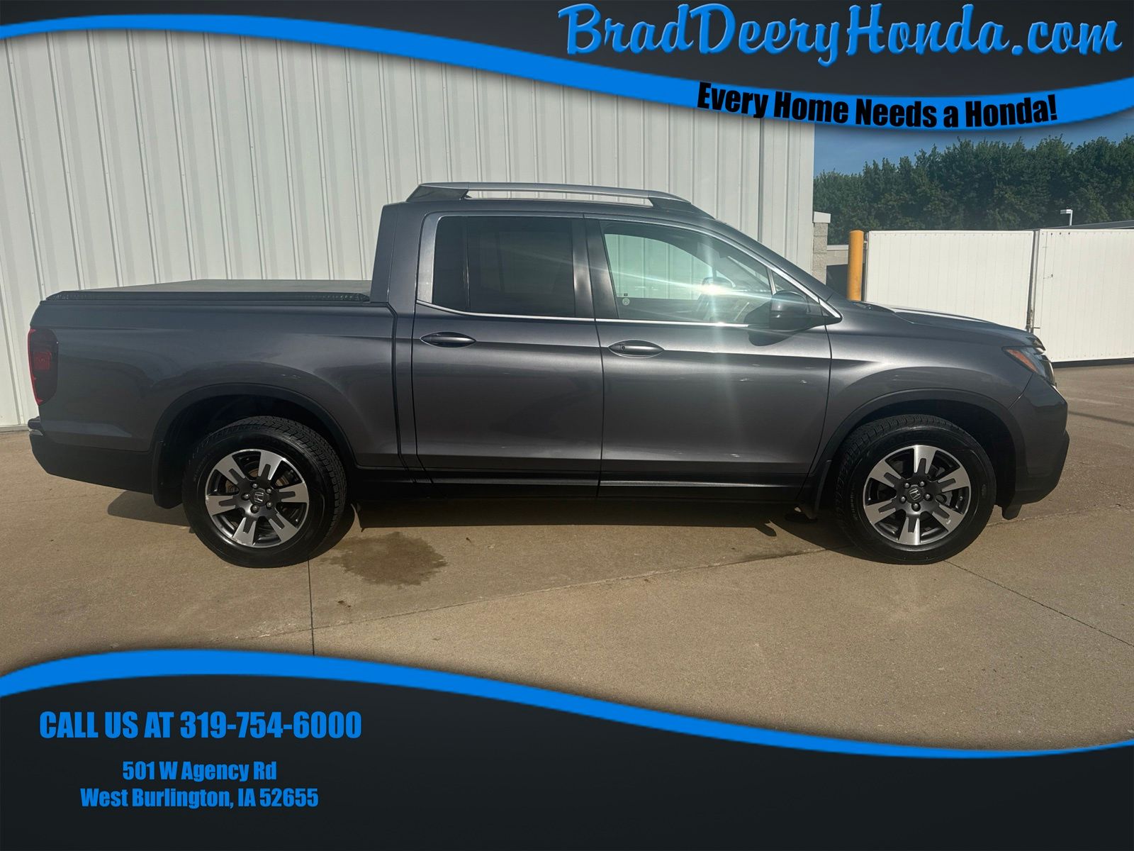 2017 Honda Ridgeline RTL AWD