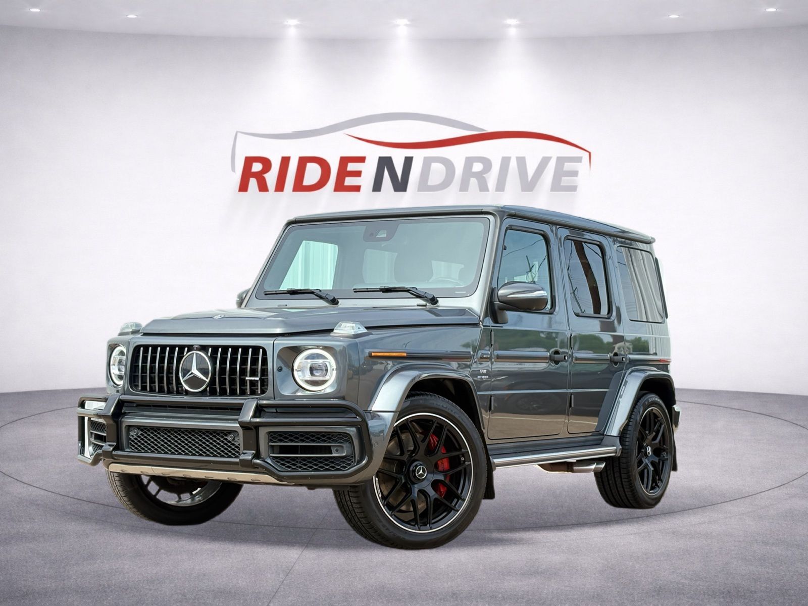 Gray (MANUFAKTUR Graphite Metallic) 2022 Mercedes-Benz G-Class AMG G 63 4MATIC SUV / Crossover All-Wheel Drive 9-Speed Automatic