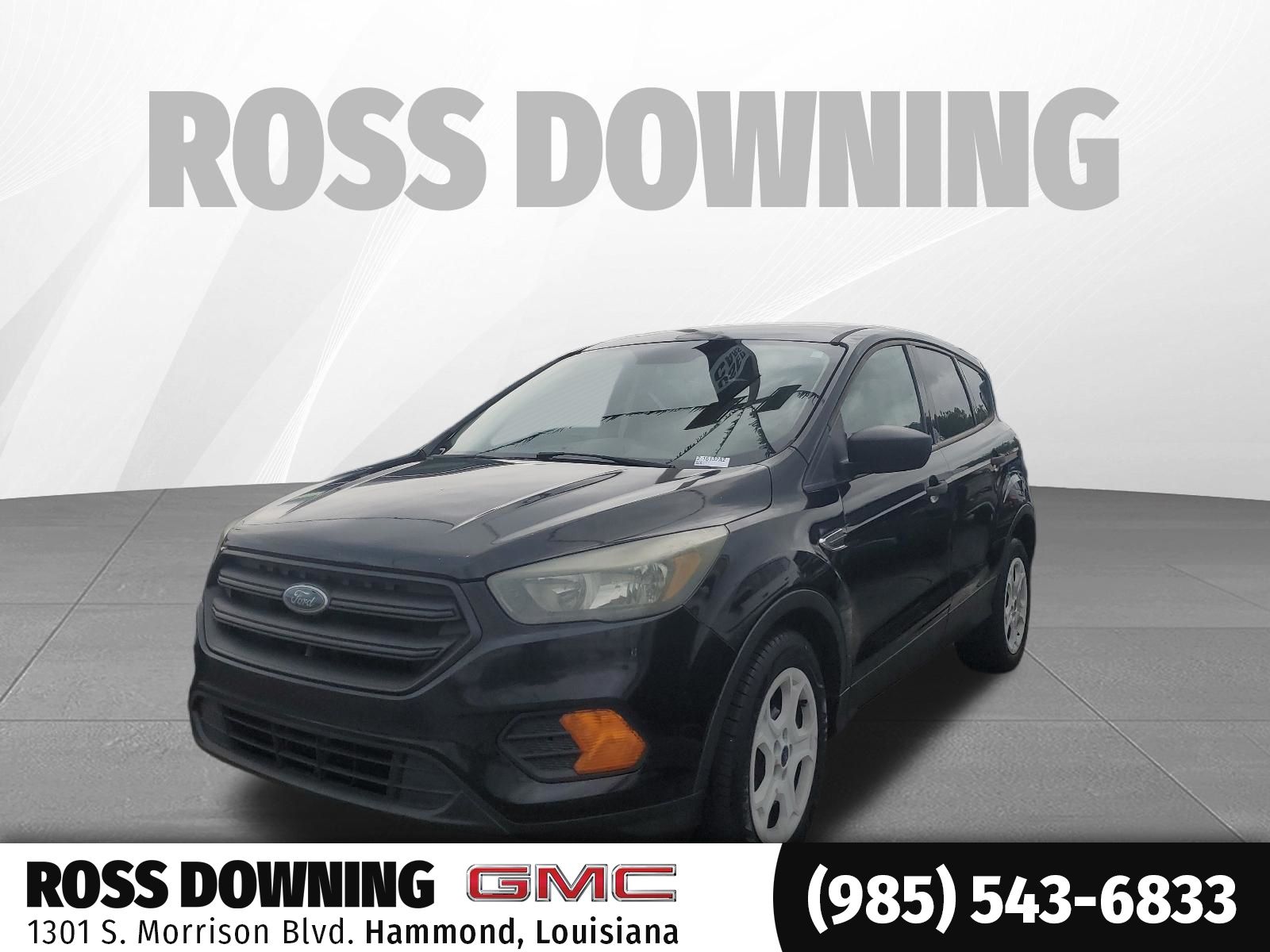 Shadow Black 2018 Ford Escape S FWD SUV / Crossover Front-Wheel Drive 6-Speed Automatic