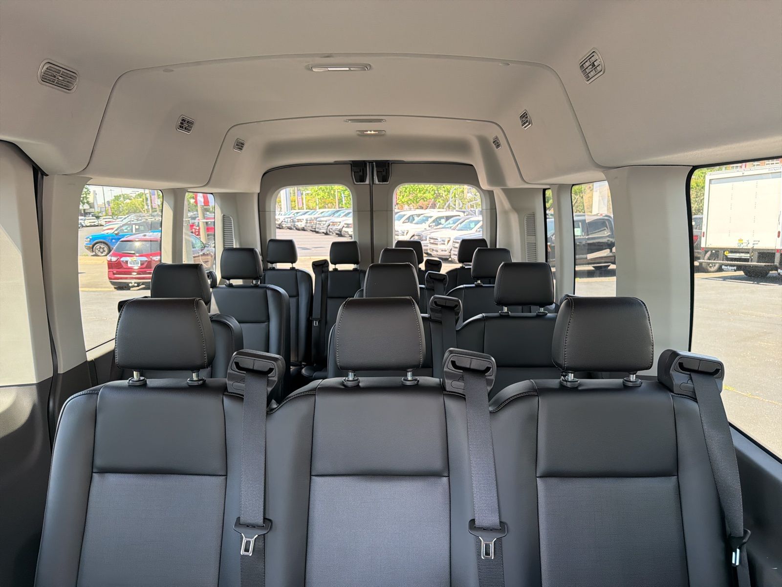 New 2026 White Ford Mid Roof 15-Passenger Van image 22