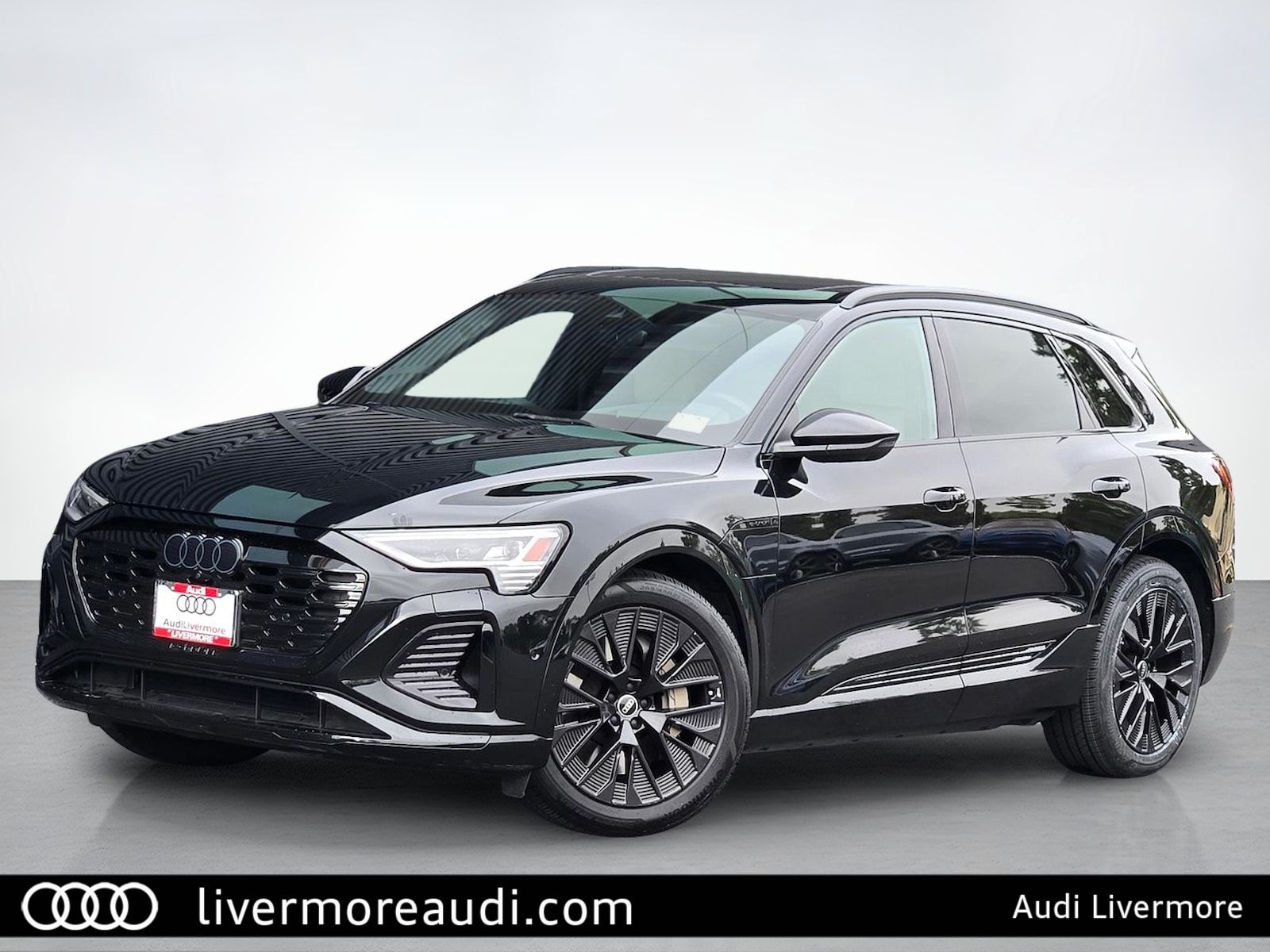 Black Metallic 2024 Audi Q8 e-tron SUV / Crossover All-Wheel Drive Automatic