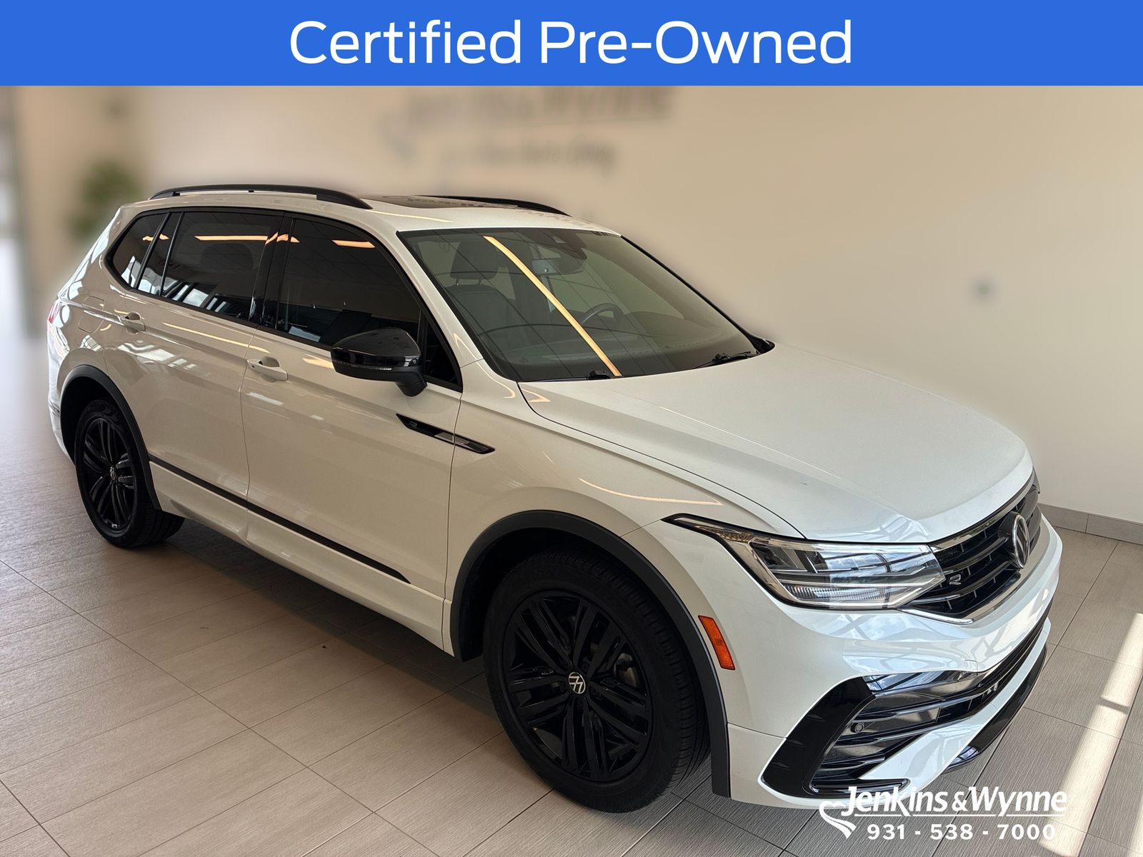 Pure White 2022 Volkswagen Tiguan SUV / Crossover Front-Wheel Drive 8-Speed Automatic