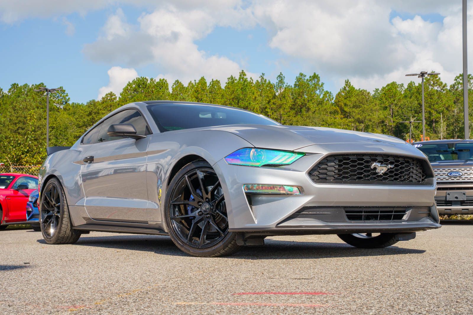 Silver Metallic 2020 Ford Mustang Coupe Rear-Wheel Drive Automatic