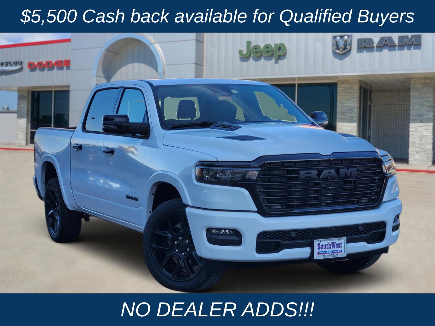 2026 RAM 1500 Laramie Crew Cab 4WD