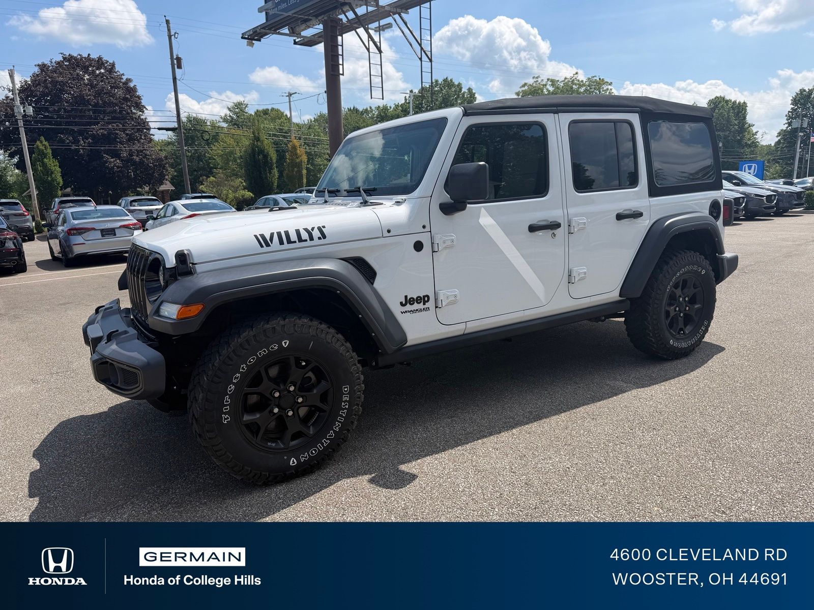 2022 Jeep Wrangler Unlimited Willys