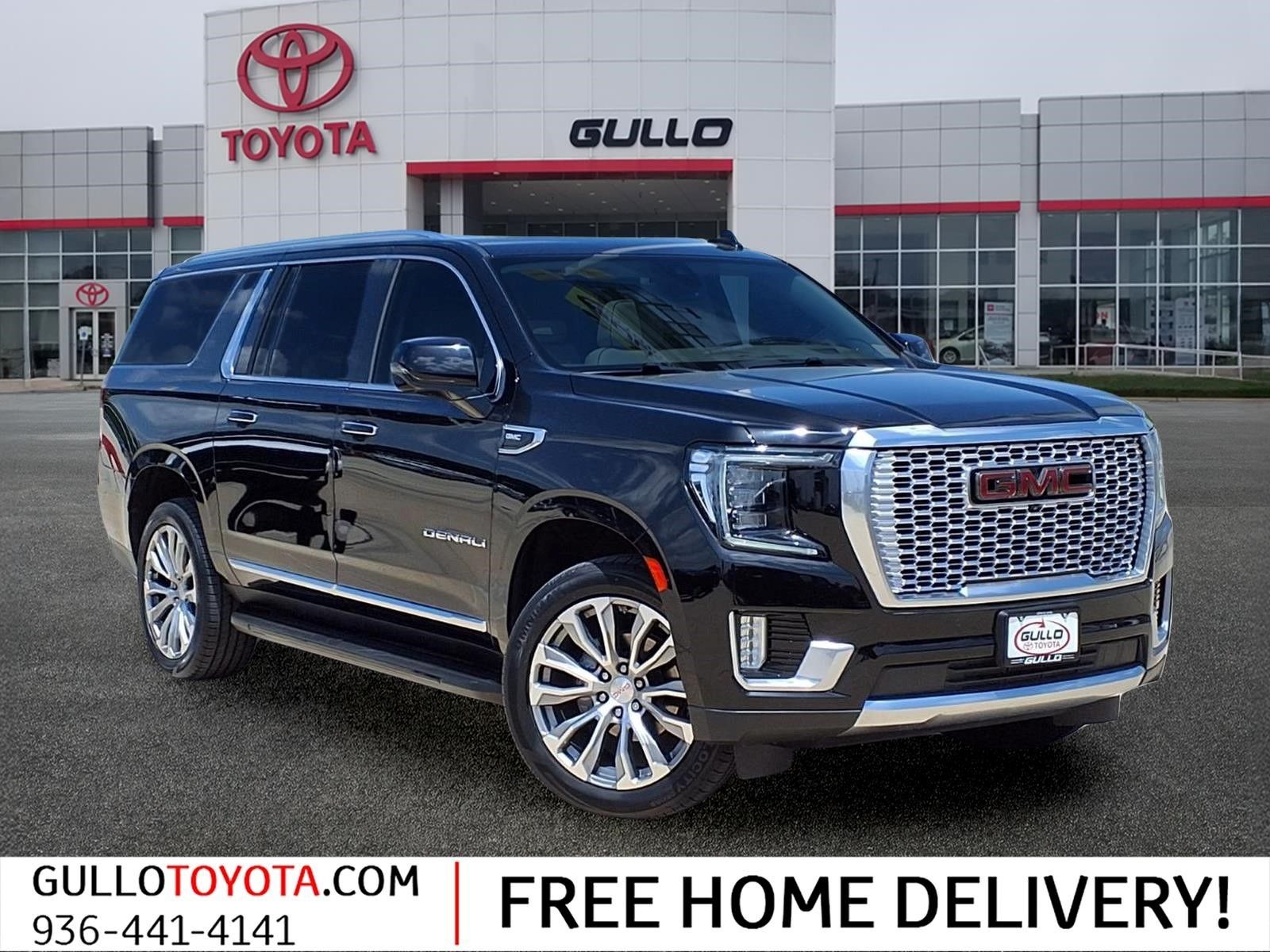 2021 GMC Yukon XL Denali Black at Bayway Cadillac of The Woodlands
