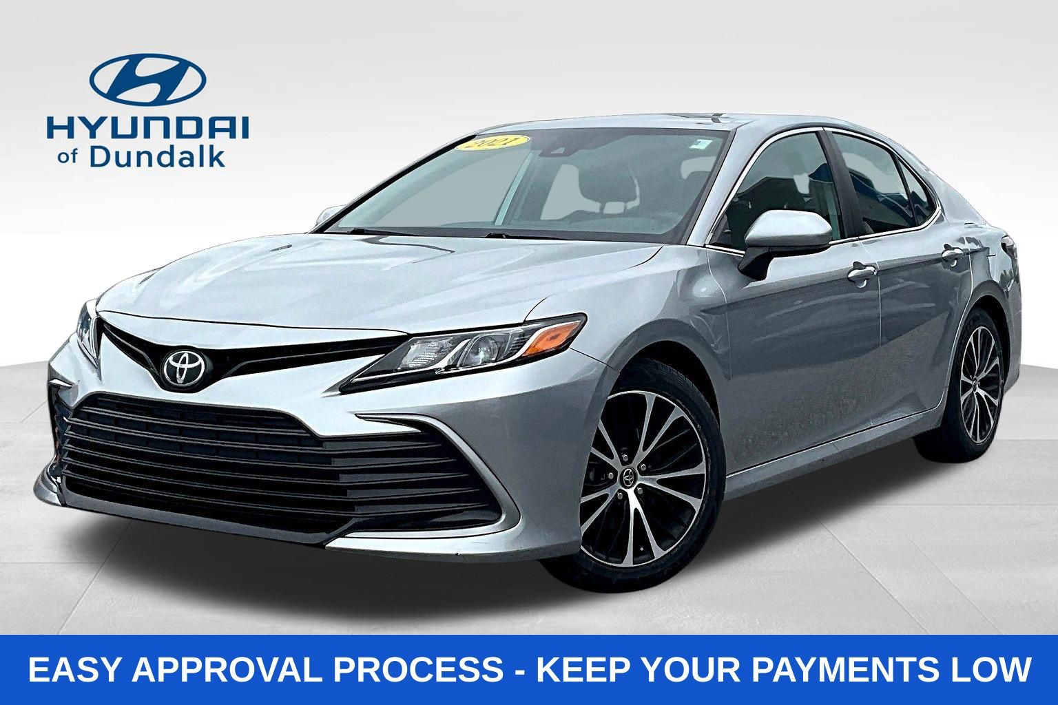 Celestial Silver Metallic 2021 Toyota Camry LE FWD Sedan Front-Wheel Drive 8-Speed Automatic