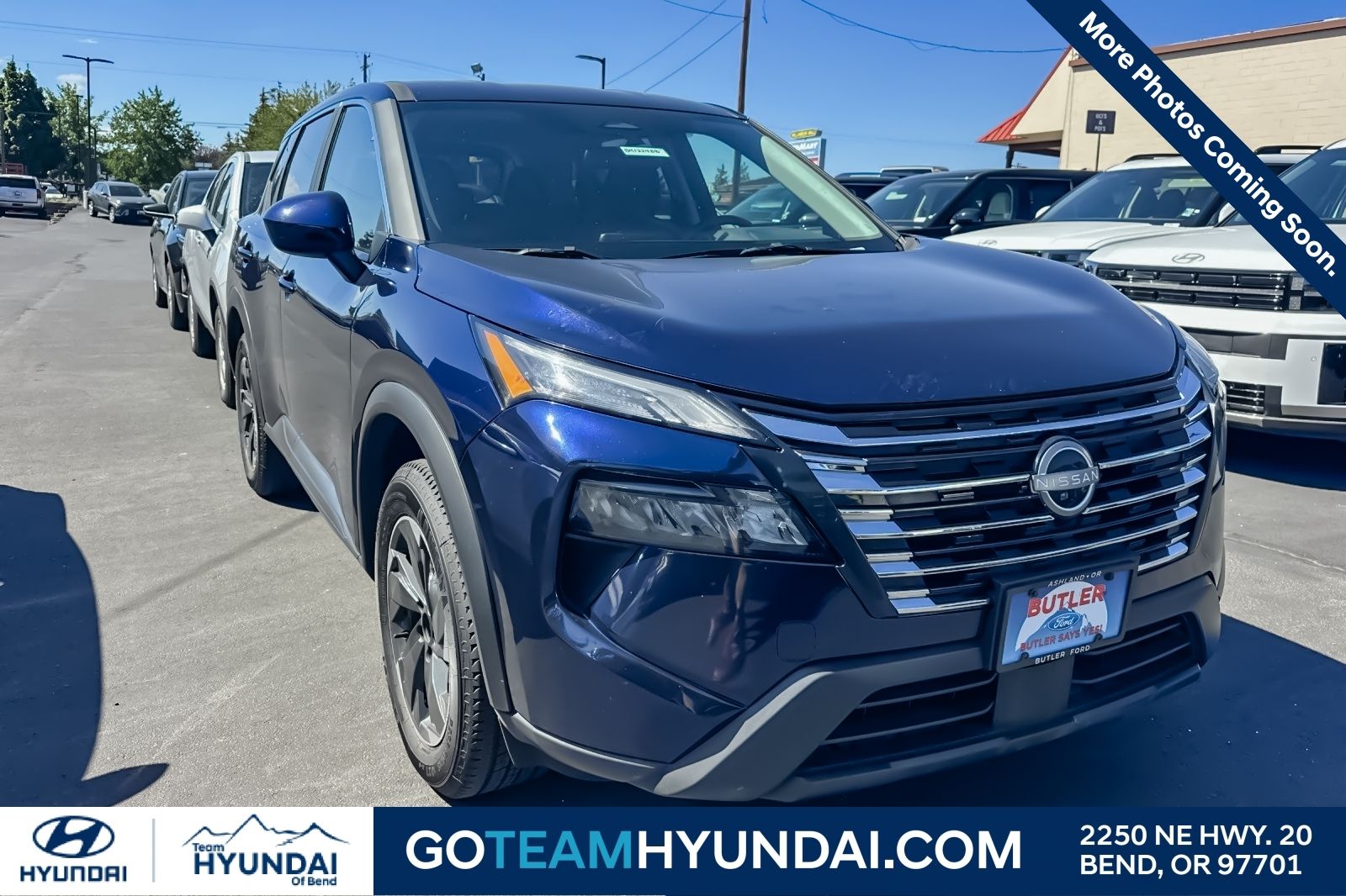 Deep Ocean Blue Pearl 2025 Nissan Rogue SUV / Crossover Front-Wheel Drive Continuously Variable Transmission