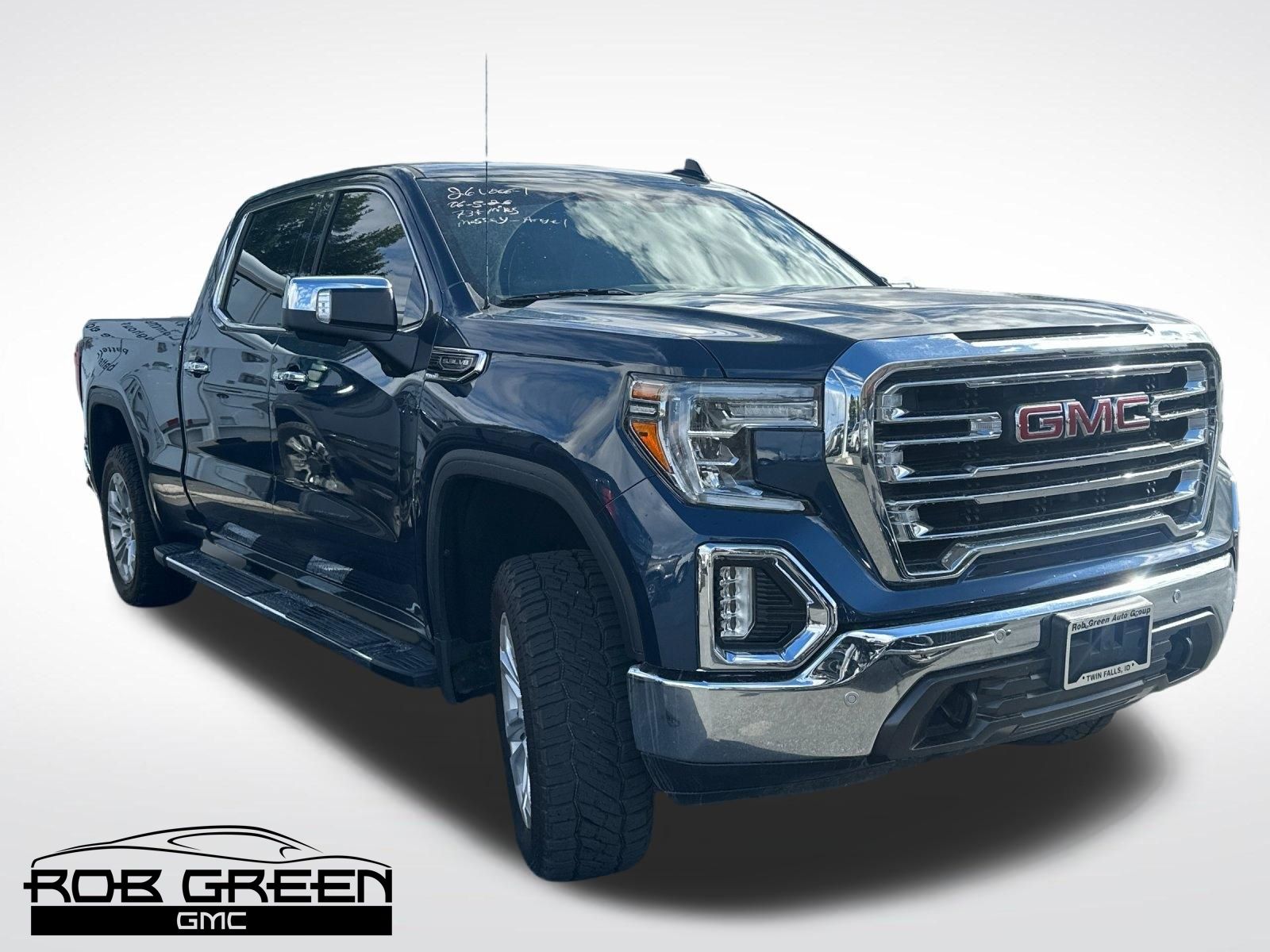 Pacific Blue Metallic 2019 GMC Sierra 1500 Pickup Truck Four-Wheel Drive 8-Speed Automatic