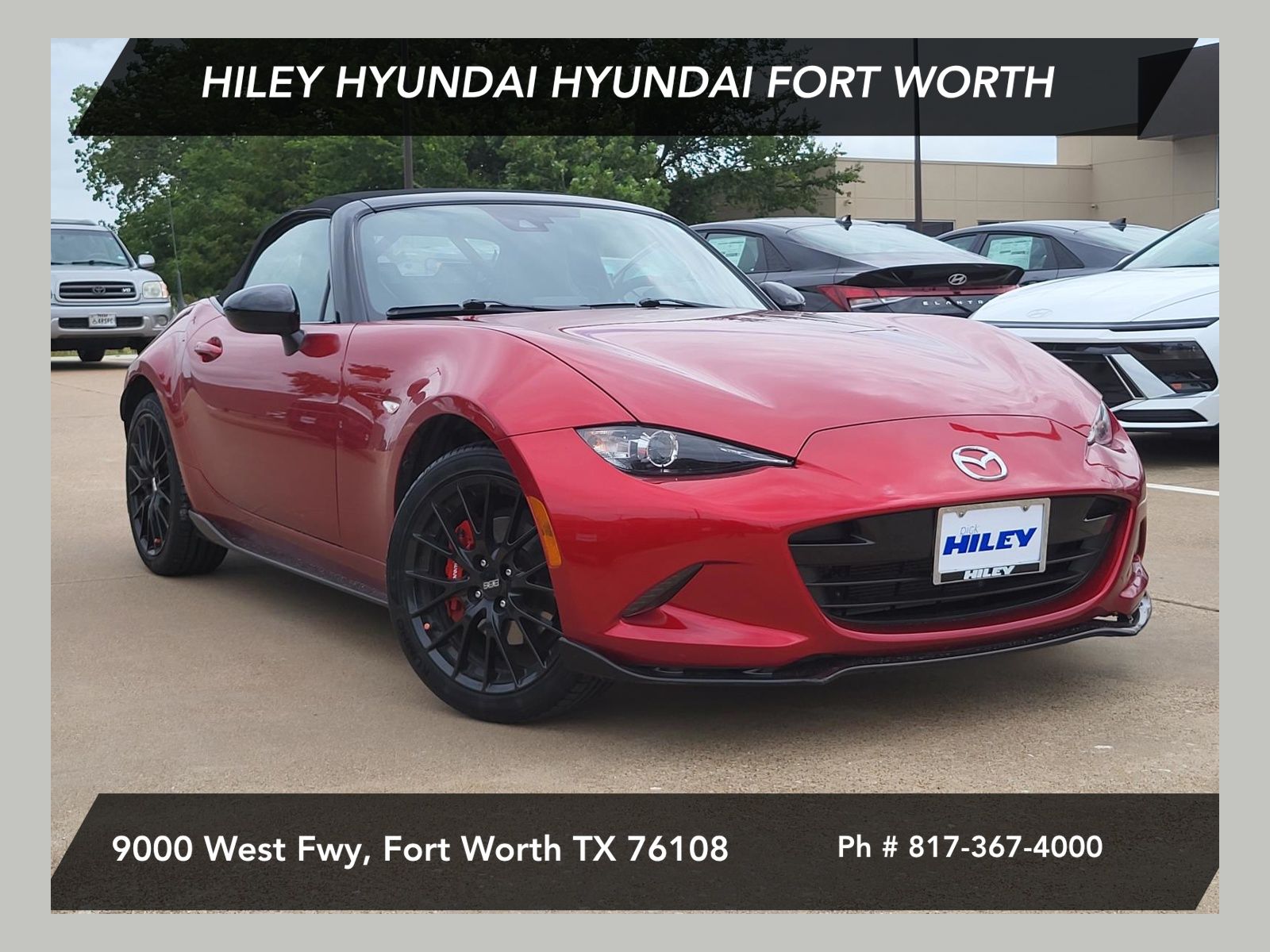 Soul Red Crystal Metallic 2020 Mazda MX-5 Miata Convertible Rear-Wheel Drive 6-Speed Manual