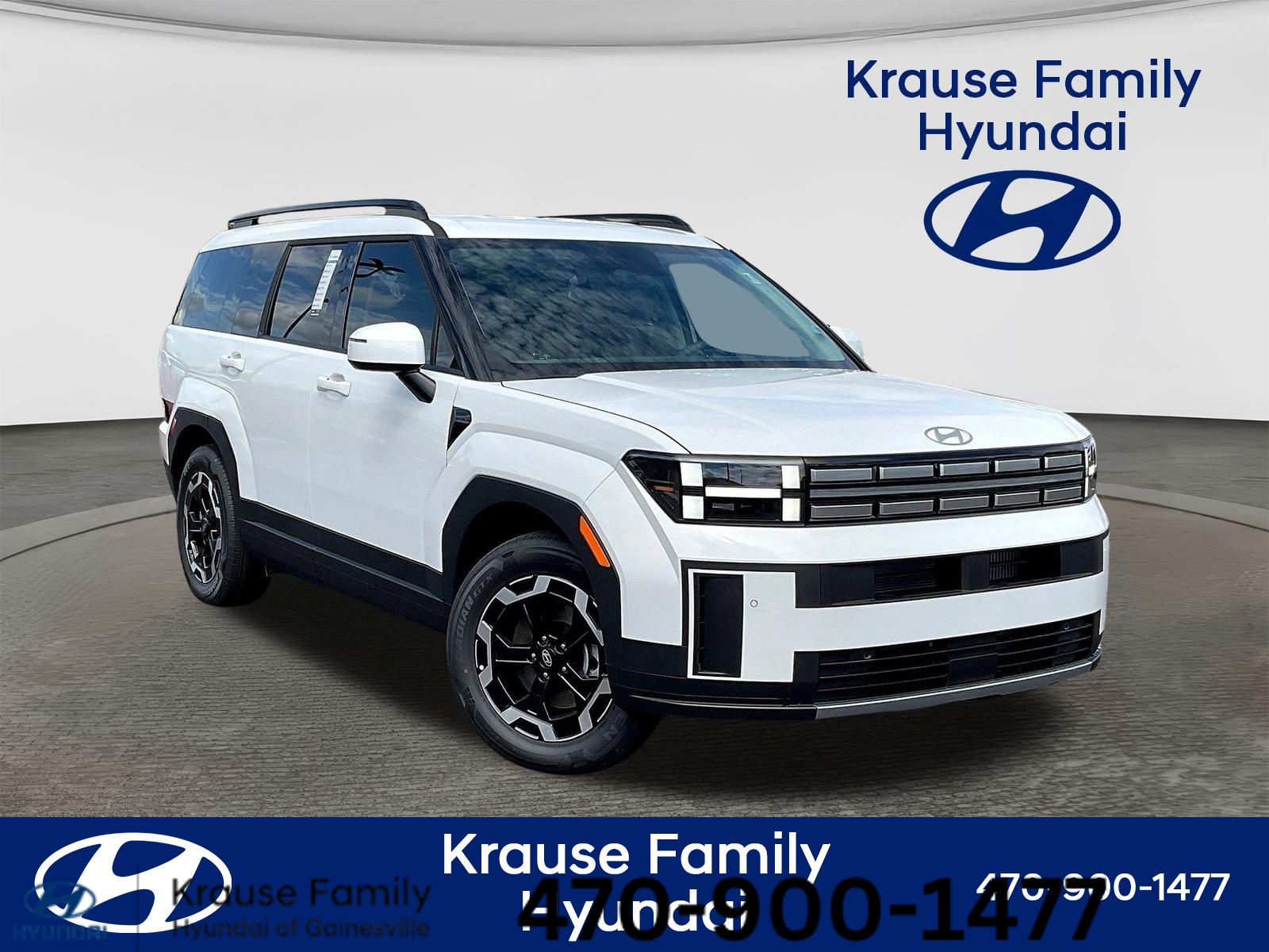 Serenity White 2026 Hyundai Santa Fe SUV / Crossover Front-Wheel Drive 8-Speed Automatic
