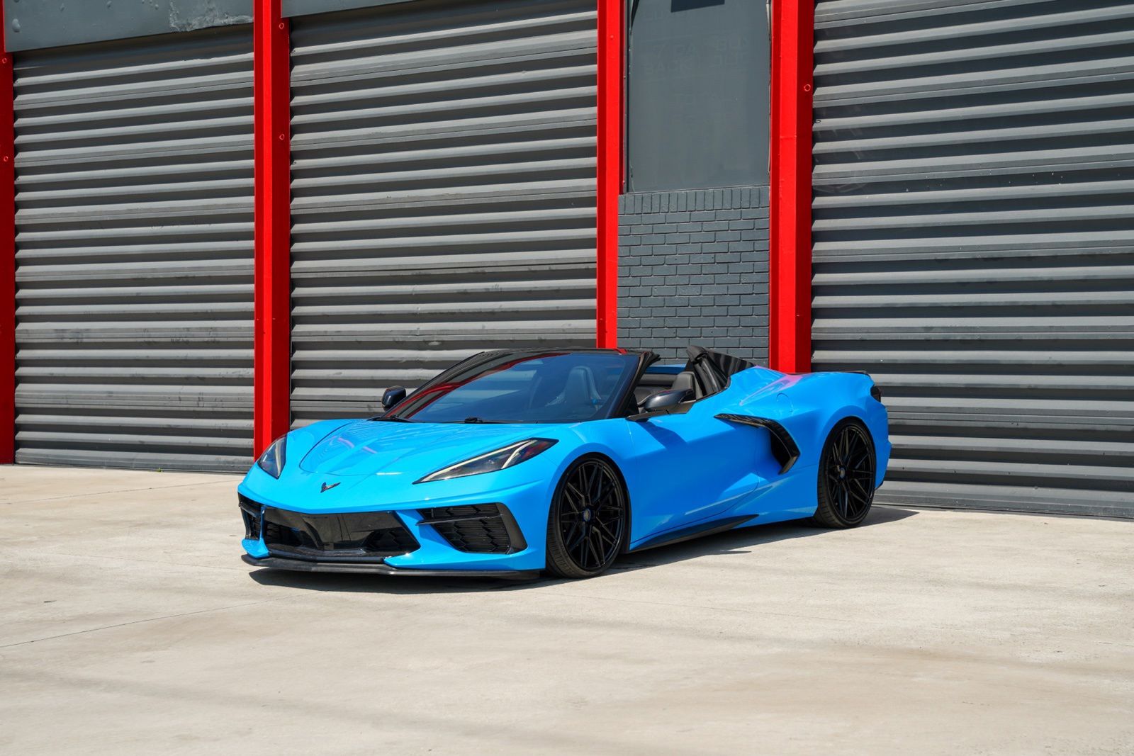 Rapid Blue 2024 Chevrolet Corvette Convertible Rear-Wheel Drive 8-Speed Dual Clutch