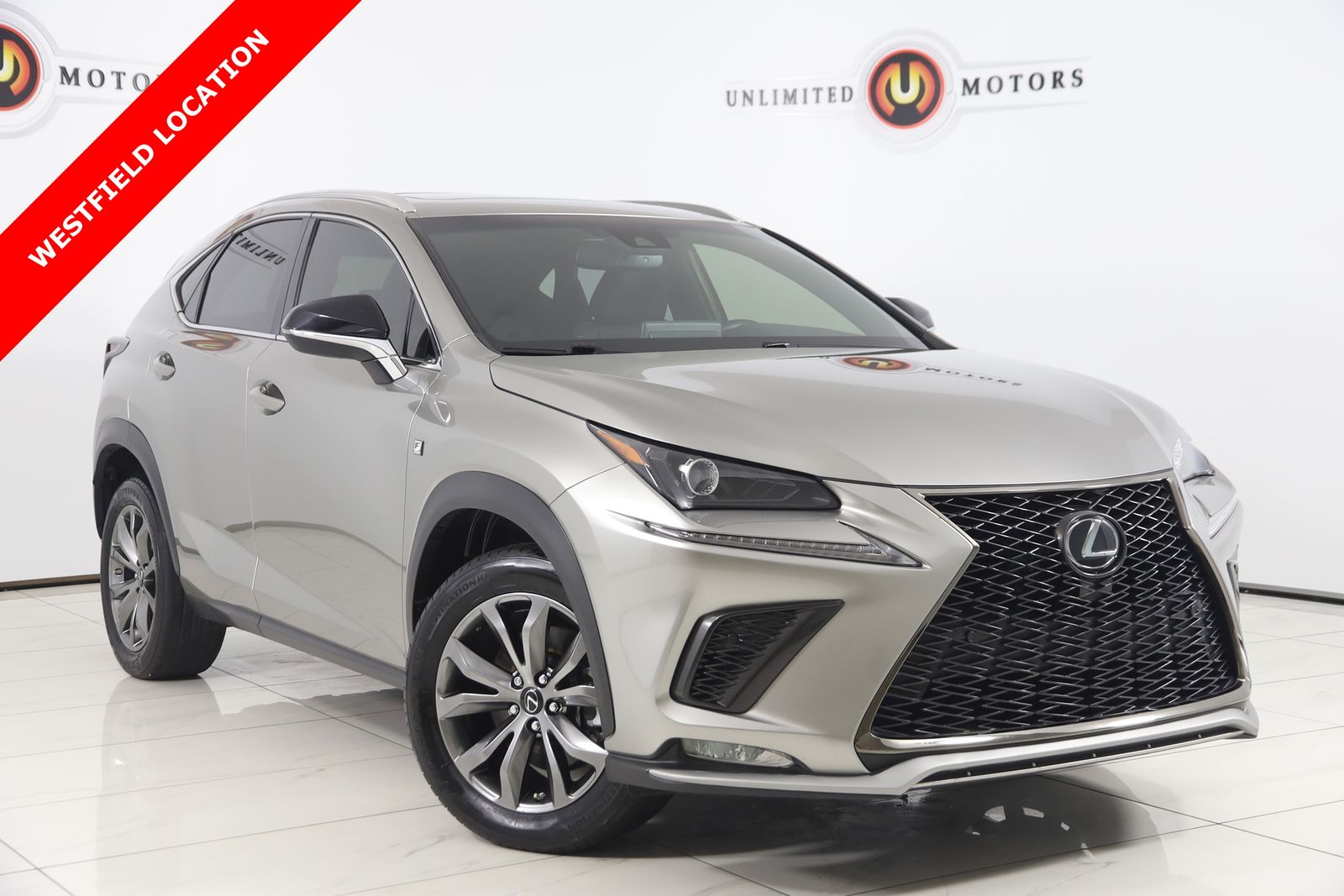 Atomic Silver 2020 Lexus NX 300 F Sport FWD SUV / Crossover Front-Wheel Drive 6-Speed Automatic