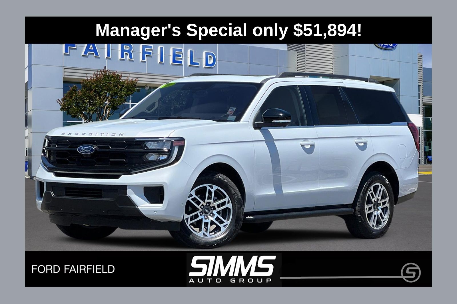Space Silver Metallic 2025 Ford Expedition SUV / Crossover Four-Wheel Drive Automatic