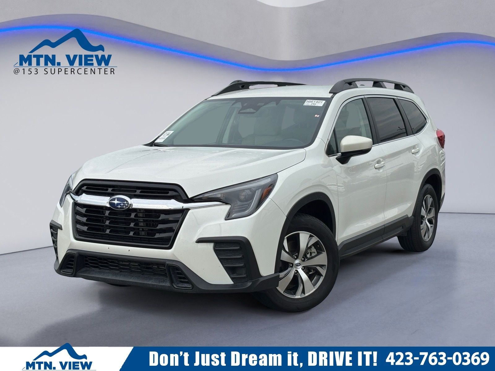 Crystal White Pearl 2025 Subaru Ascent SUV / Crossover All-Wheel Drive Continuously Variable Transmission