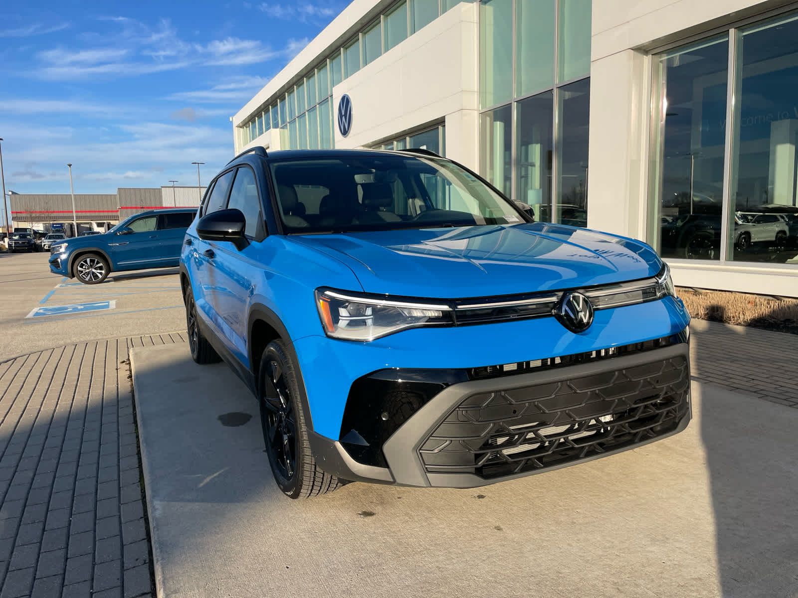 new 2026 Volkswagen Taos car, priced at $32,946