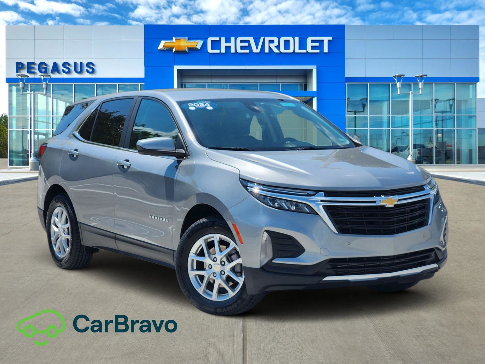Sterling Gray Metallic 2024 Chevrolet Equinox SUV / Crossover Front-Wheel Drive 6-Speed Automatic Overdrive