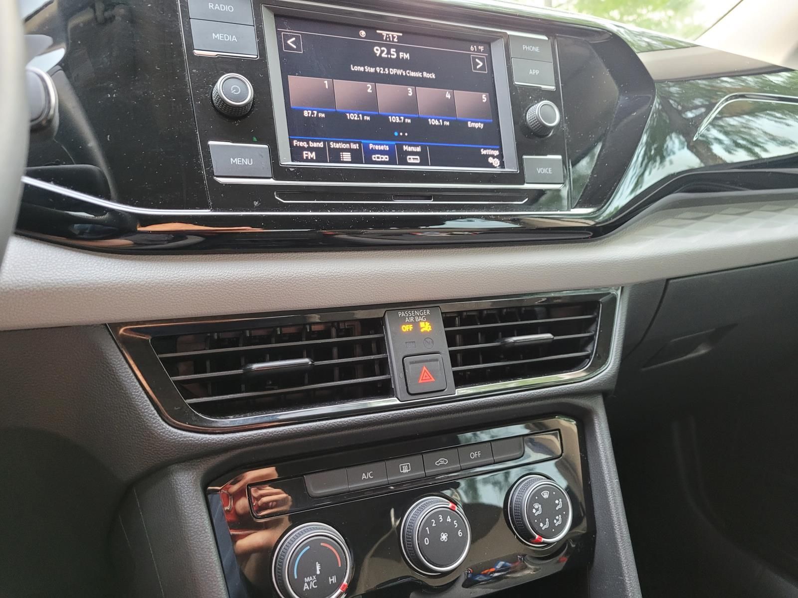 used 2023 Volkswagen Taos car, priced at $18,500