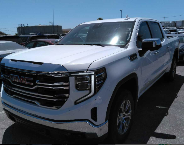 Summit White 2025 GMC Sierra 1500 Pickup Truck Four-Wheel Drive Automatic