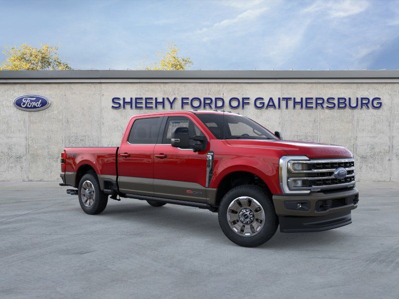 Ruby Red 2026 Ford F-250 Super Duty Pickup Truck Four-Wheel Drive Automatic