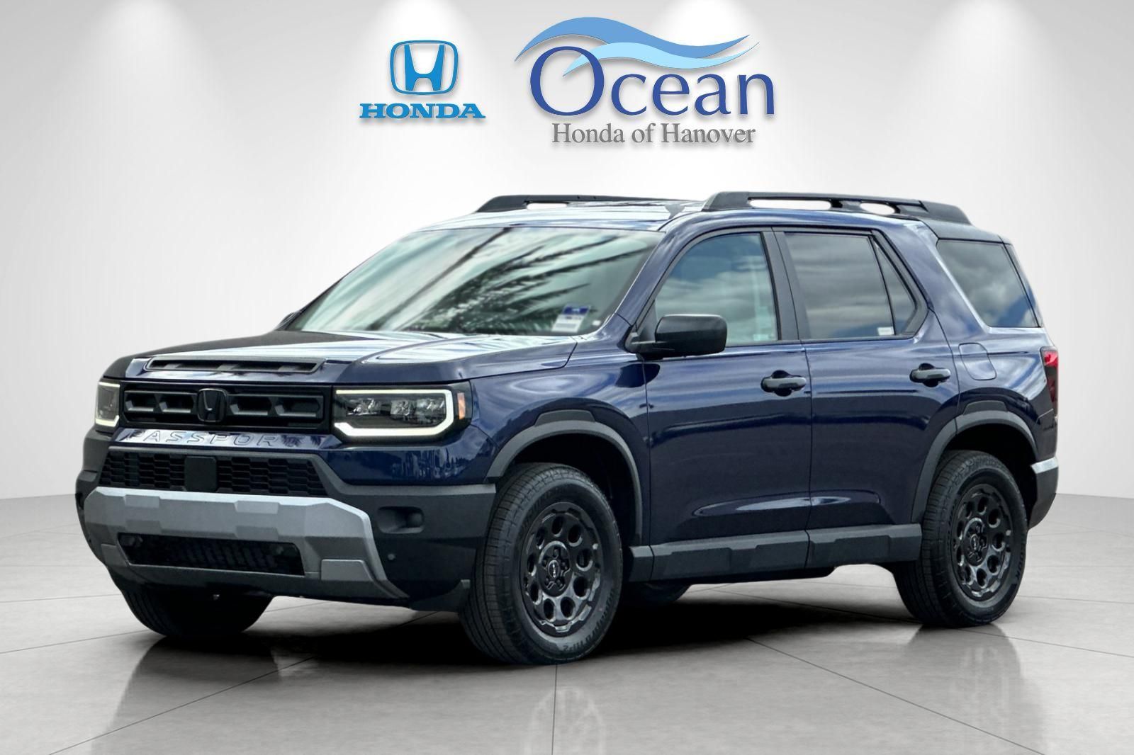 Black (Obsidian Blue Pearl) 2026 Honda Passport RTL Blackout AWD SUV / Crossover All-Wheel Drive Automatic