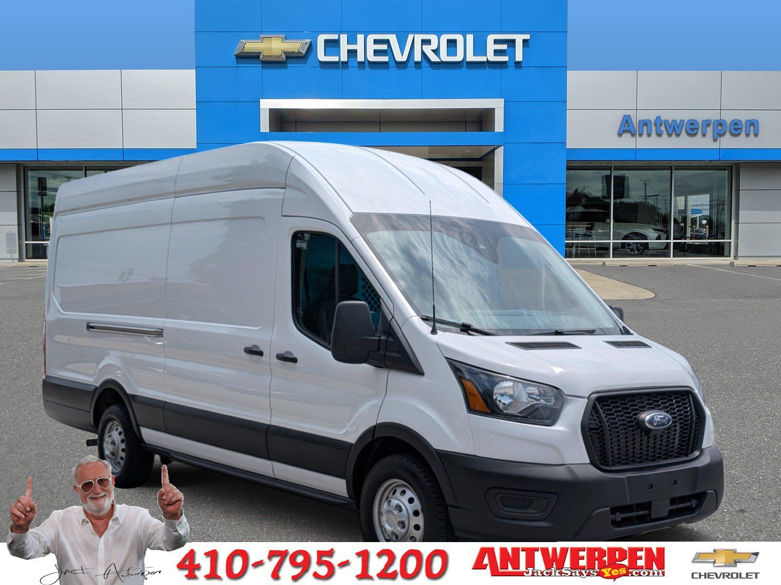 Oxford White 2022 Ford Transit Cargo Van All-Wheel Drive 10-Speed Automatic