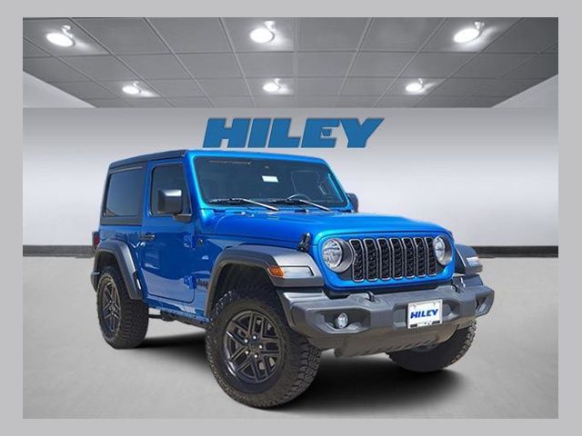 Hydro Blue Pearl Coat 2024 Jeep Wrangler SUV / Crossover Four-Wheel Drive 8-Speed Automatic