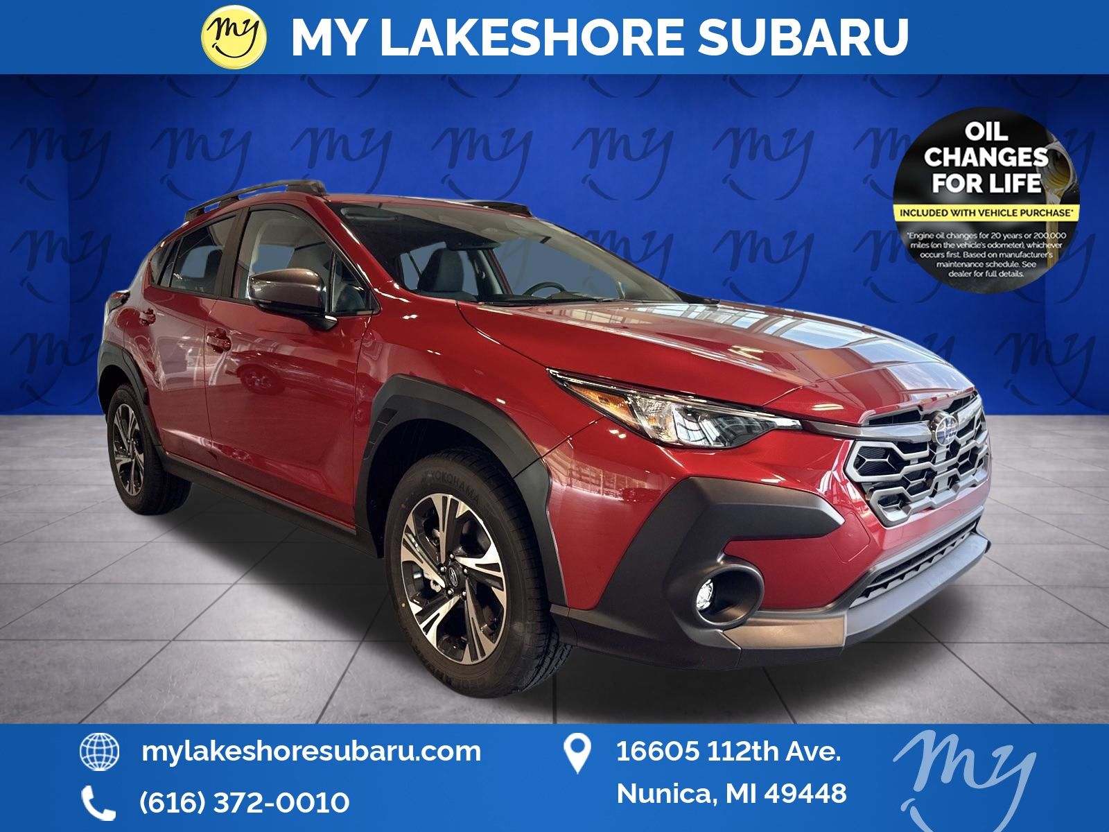 Lithium Red Pearl 2026 Subaru Crosstrek Premium AWD SUV / Crossover All-Wheel Drive Continuously Variable Transmission