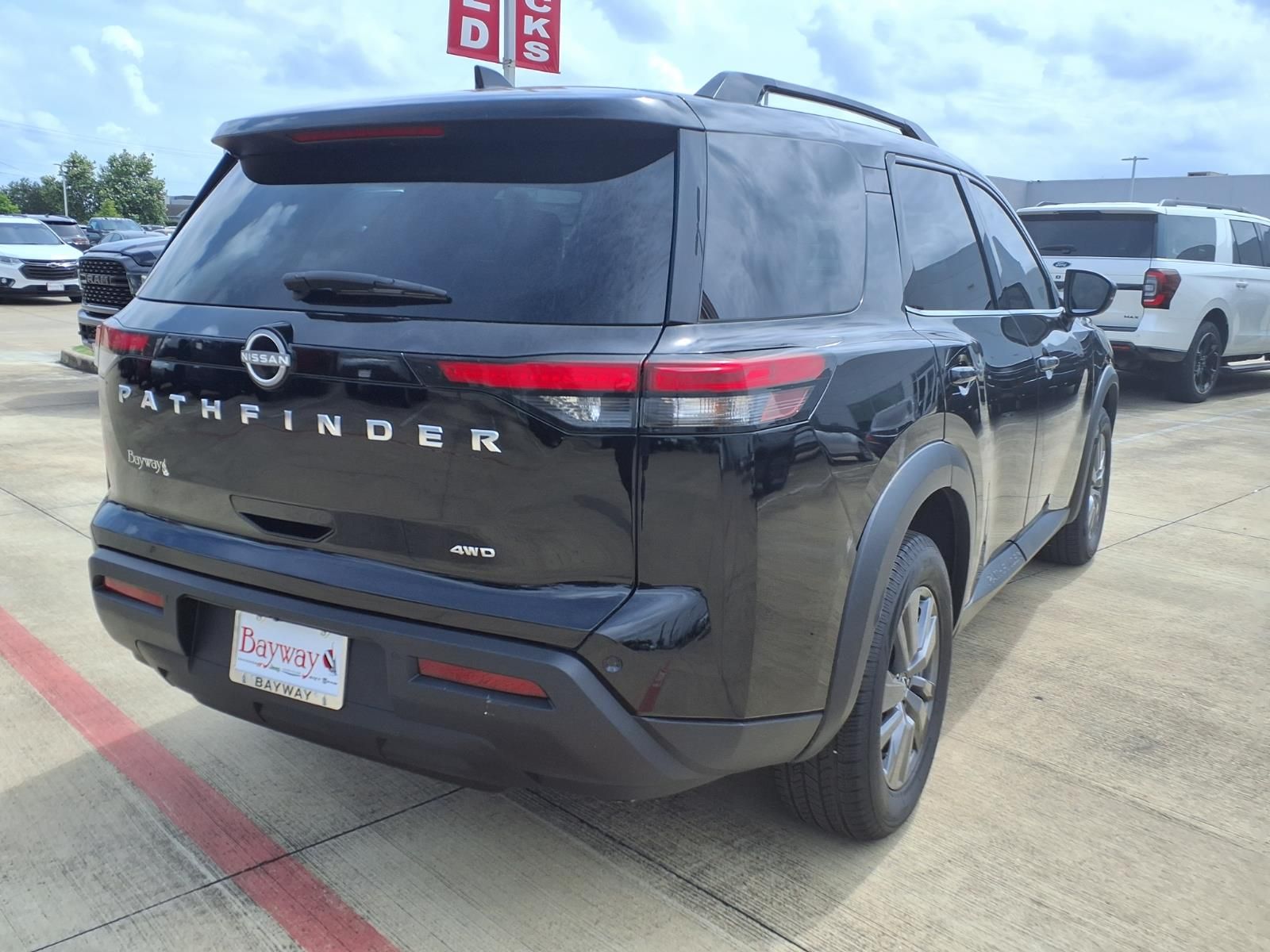 2025 Nissan Pathfinder SV Black at Bravo Nissan