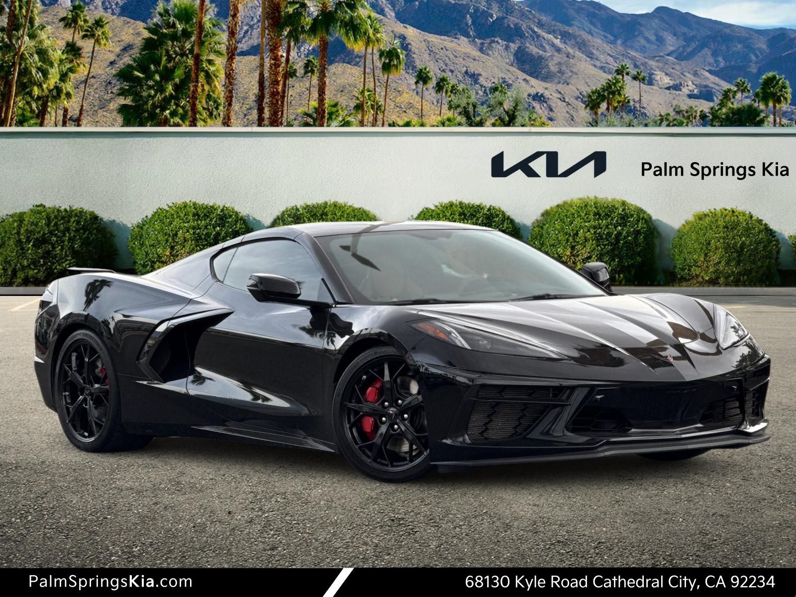 Black 2022 Chevrolet Corvette Stingray 3LT Coupe RWD Coupe Rear-Wheel Drive 8-Speed Dual Clutch