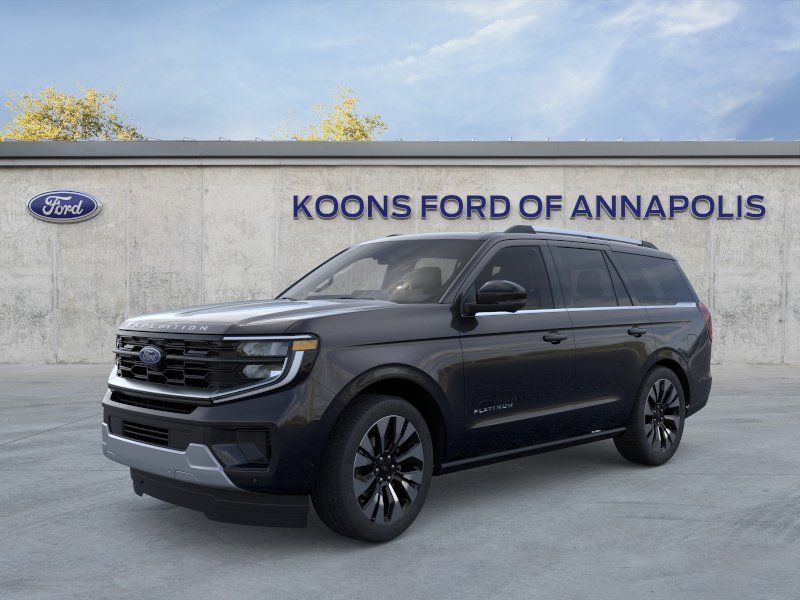 Black 2026 Ford Expedition Platinum 4WD SUV / Crossover Four-Wheel Drive Automatic