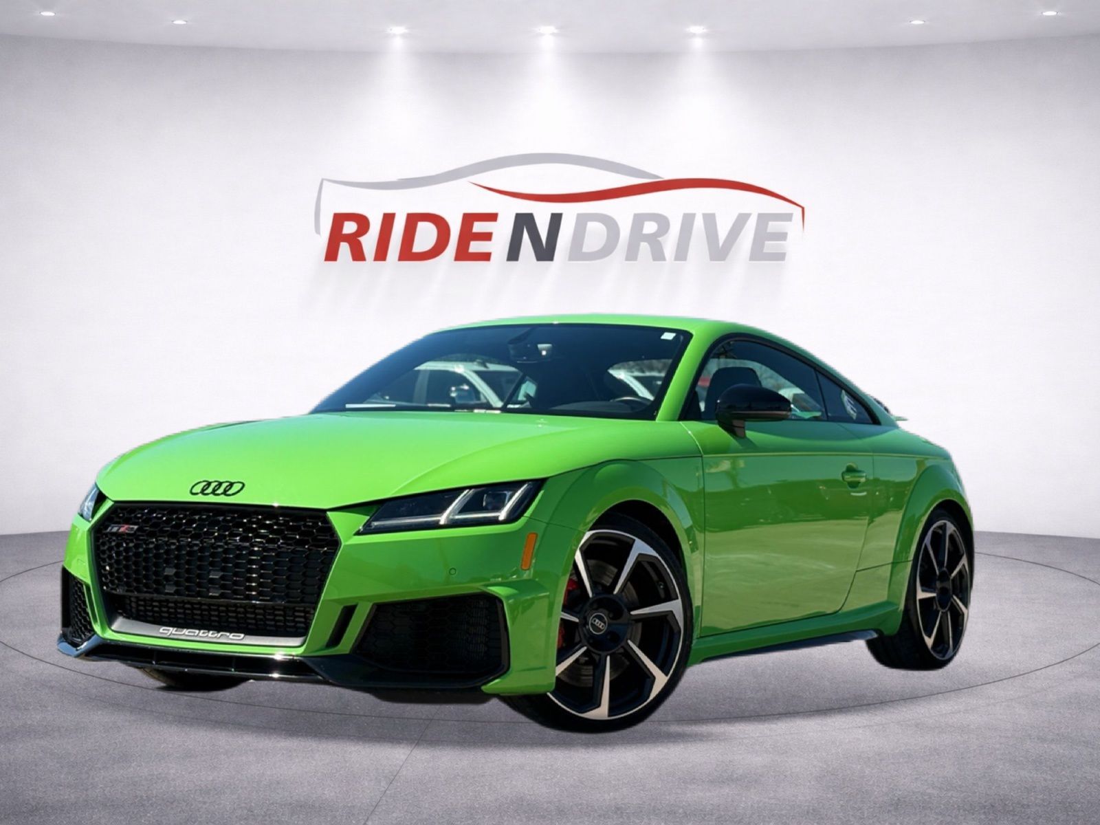 Kyalami Green 2021 Audi TT RS 2.5T quattro AWD Coupe All-Wheel Drive 7-Speed Automatic