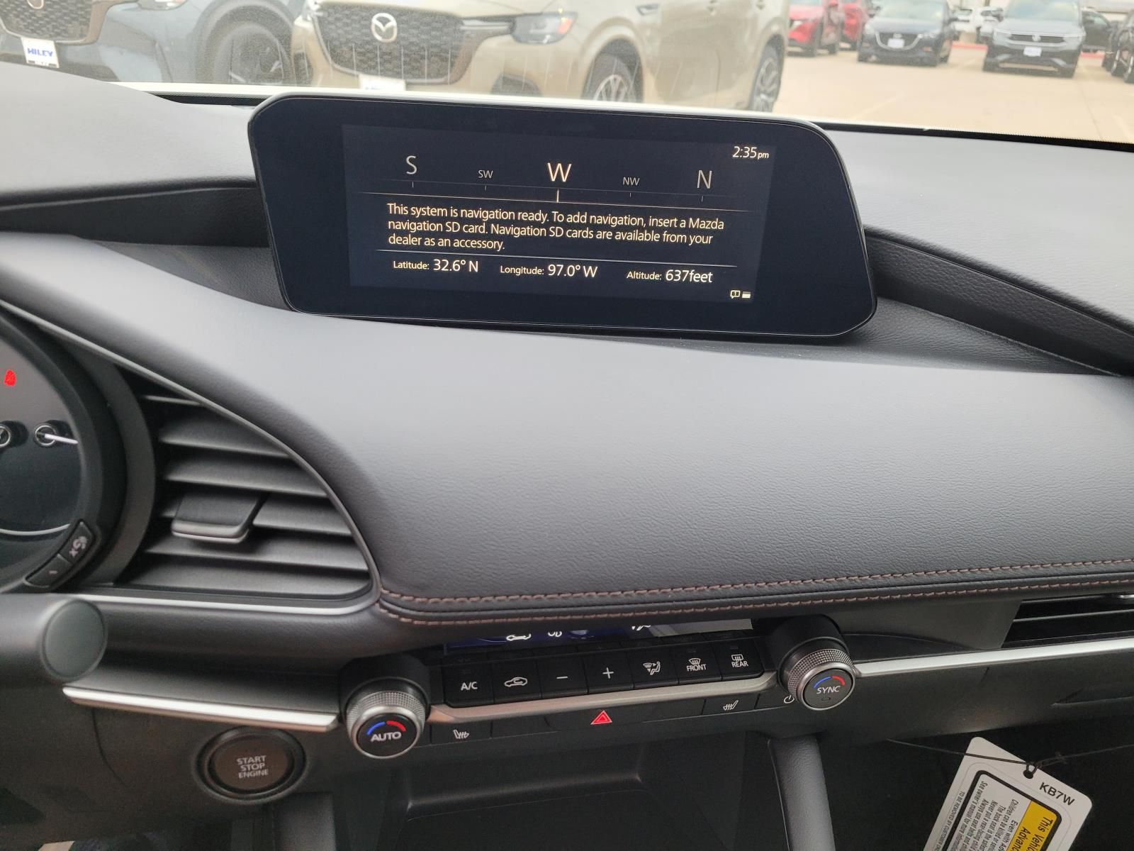 new 2026 Mazda Mazda3 car, priced at $25,648