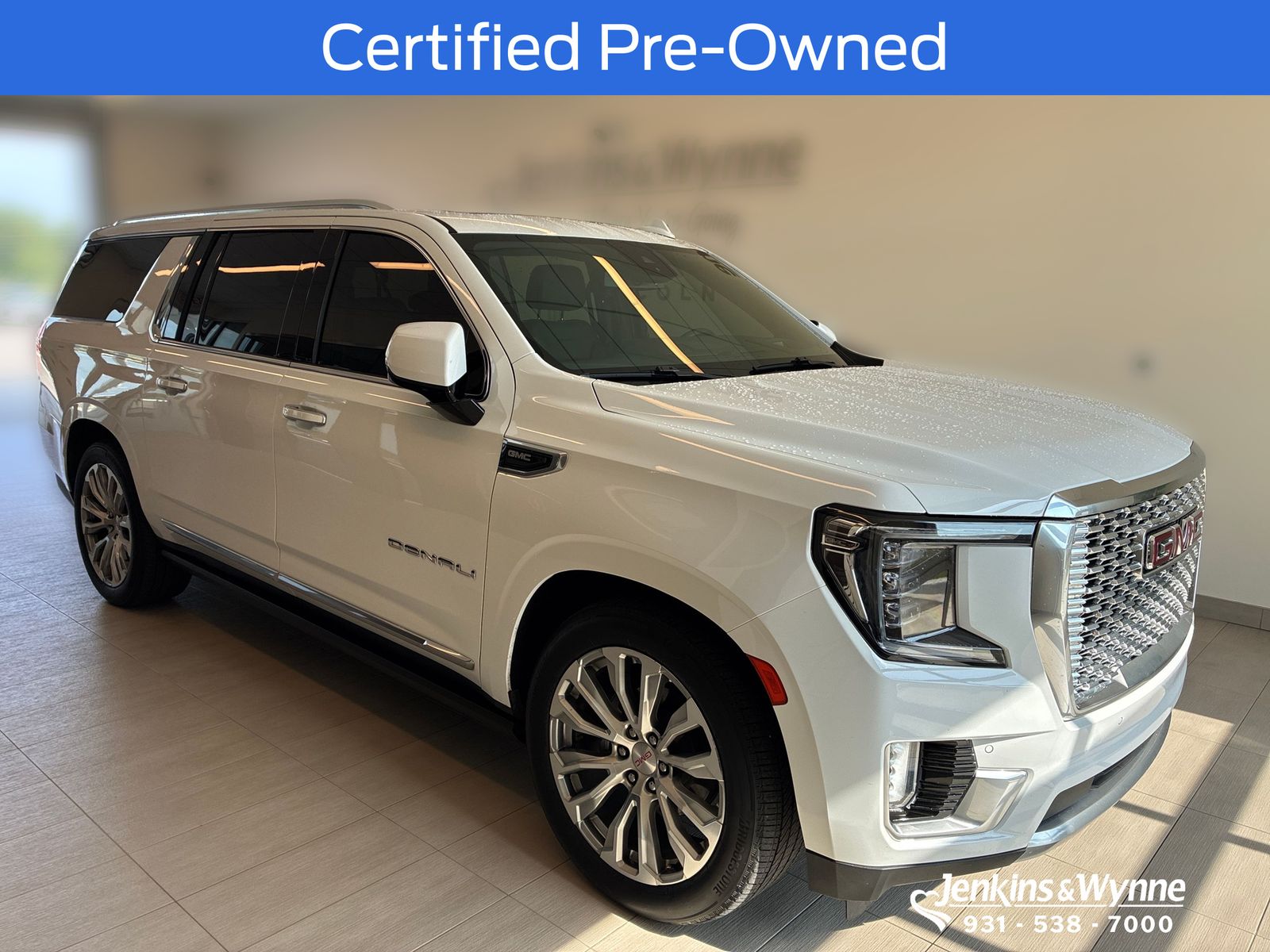 Summit White 2023 GMC Yukon XL SUV / Crossover Four-Wheel Drive
