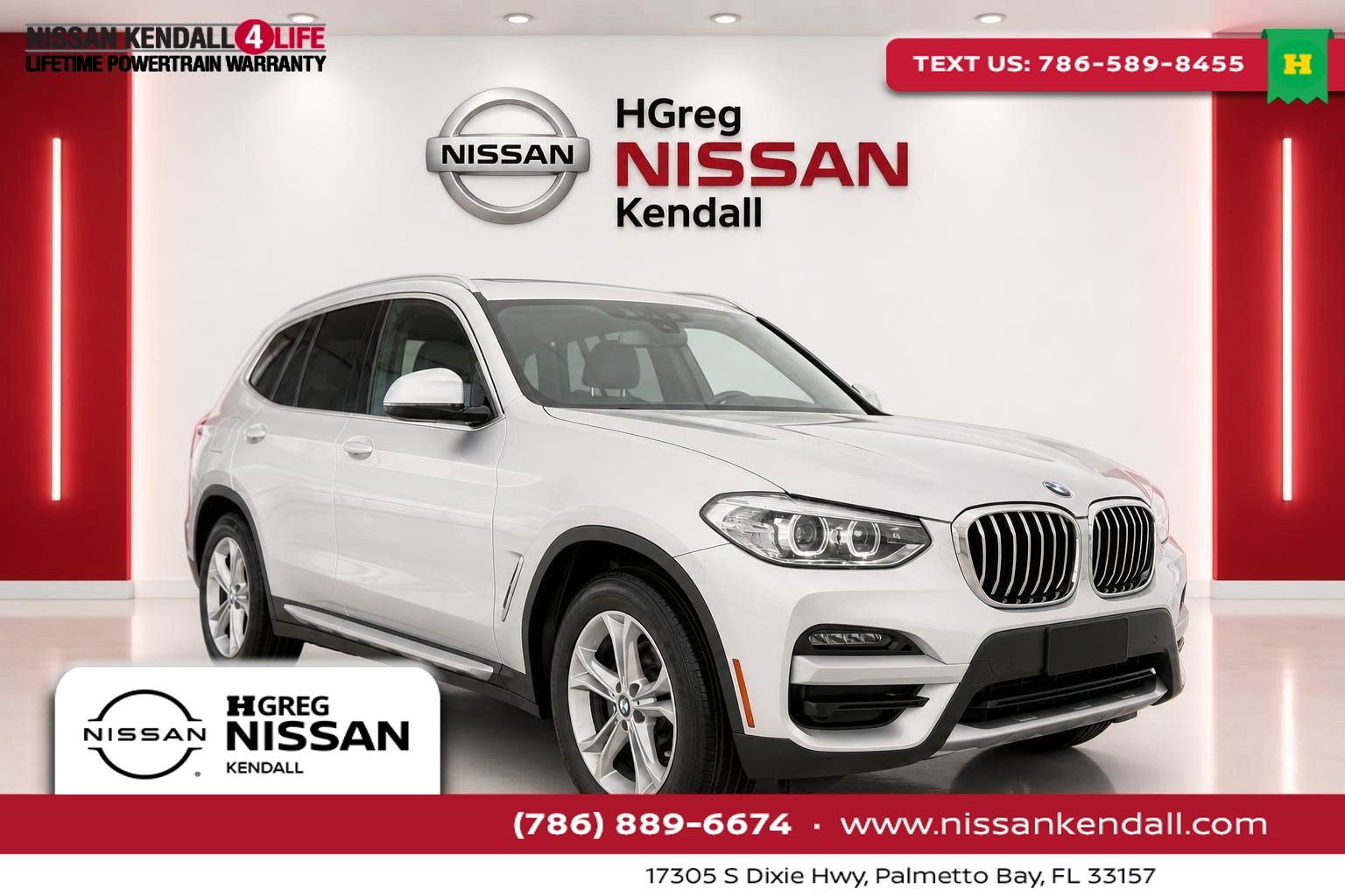 Glacier Silver Metallic 2020 BMW X3 SUV / Crossover Rear-Wheel Drive 8-Speed Automatic