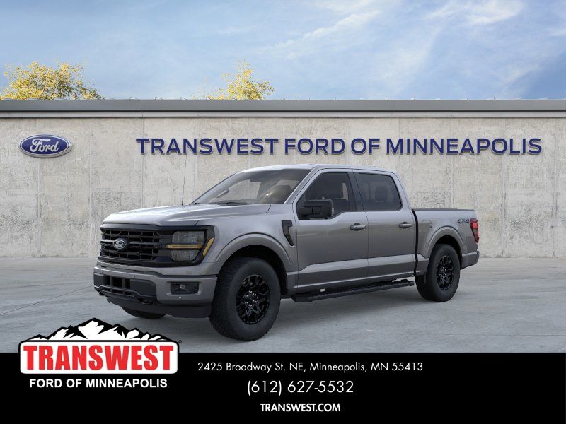 Gray Metallic 2026 Ford F-150 Pickup Truck Four-Wheel Drive Automatic