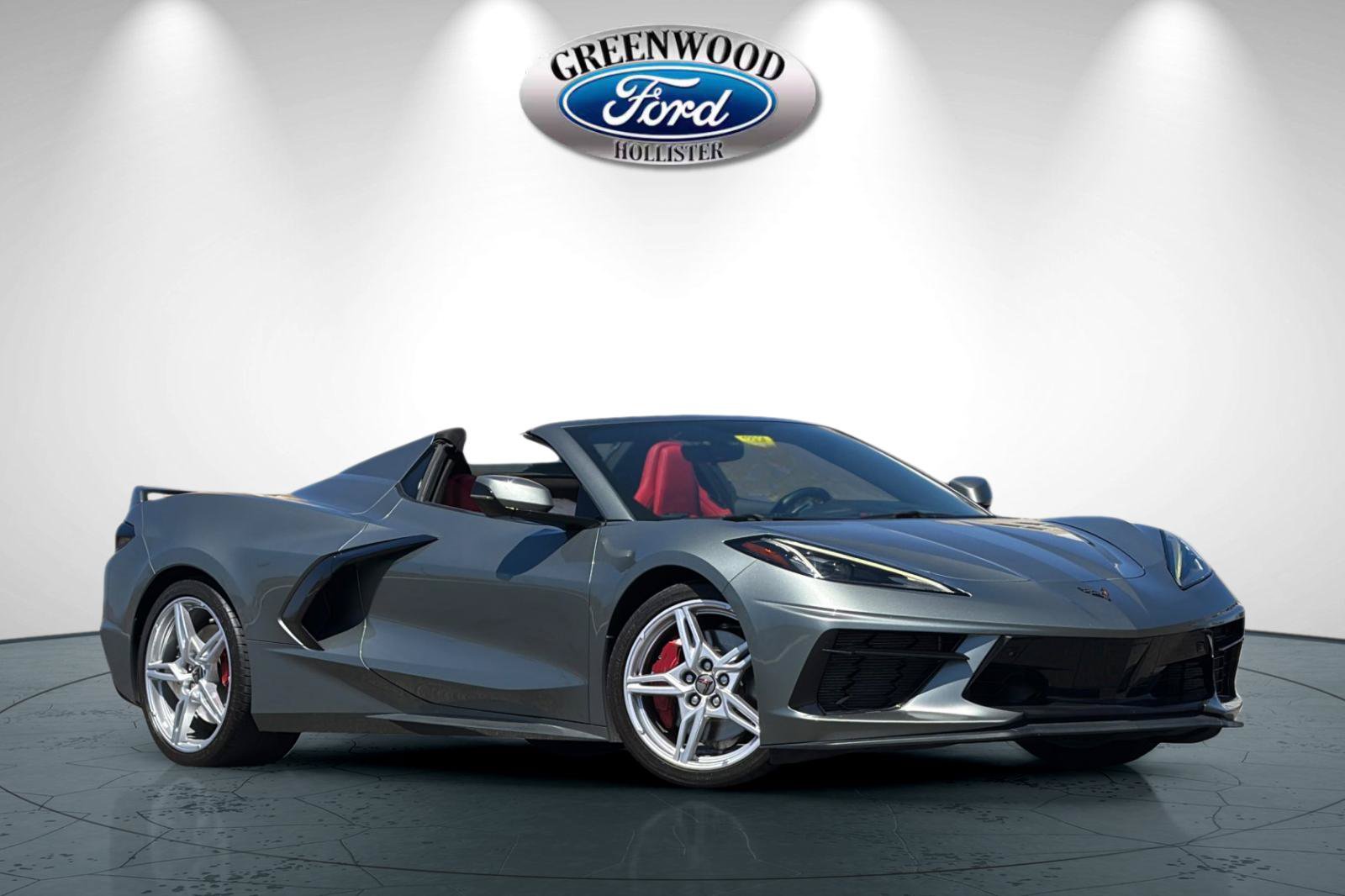 Gray Metallic 2022 Chevrolet Corvette Convertible Rear-Wheel Drive 8-Speed Dual Clutch