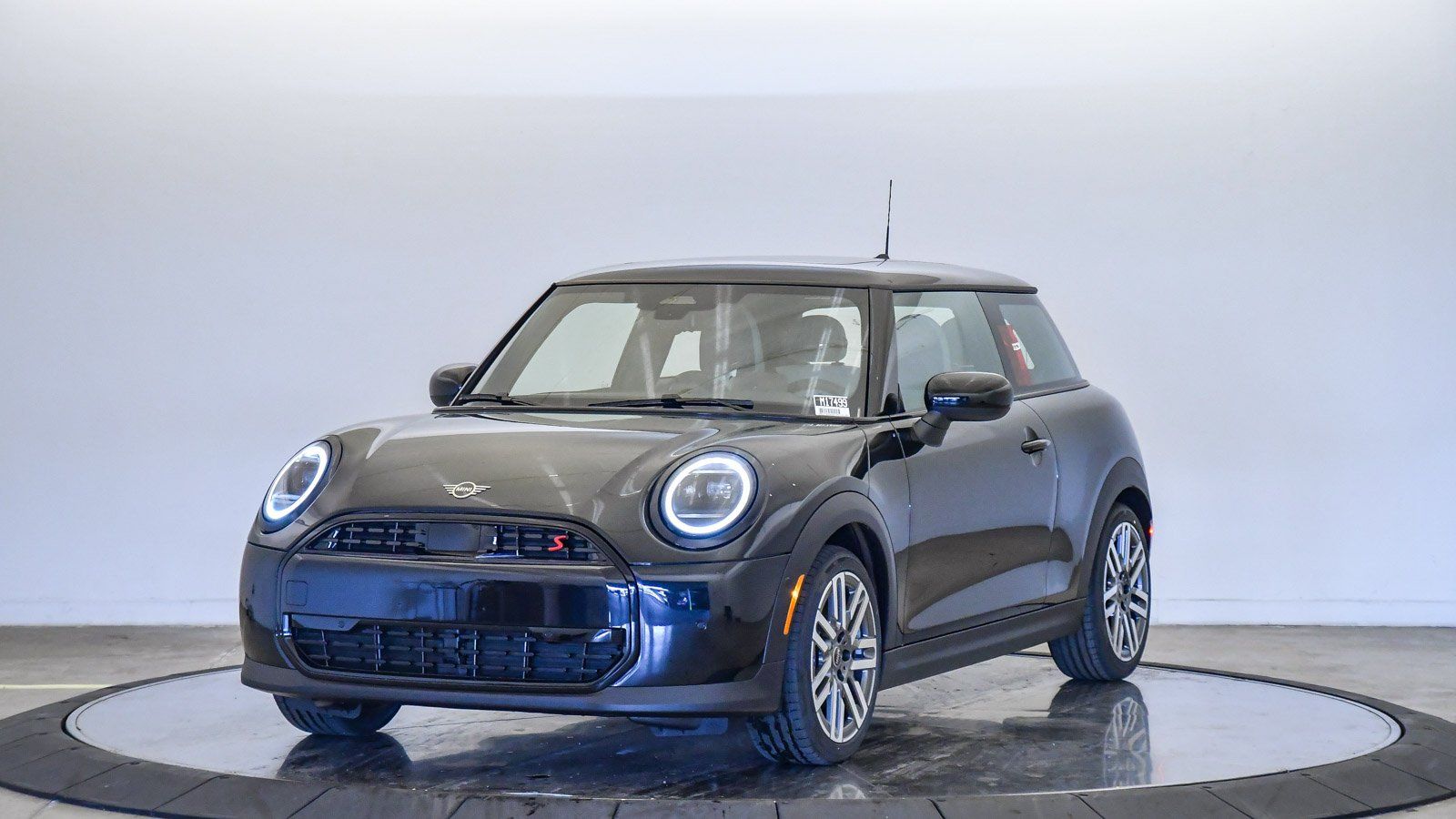 Midnight Black 2026 MINI Cooper Hatchback 7-Speed Automatic