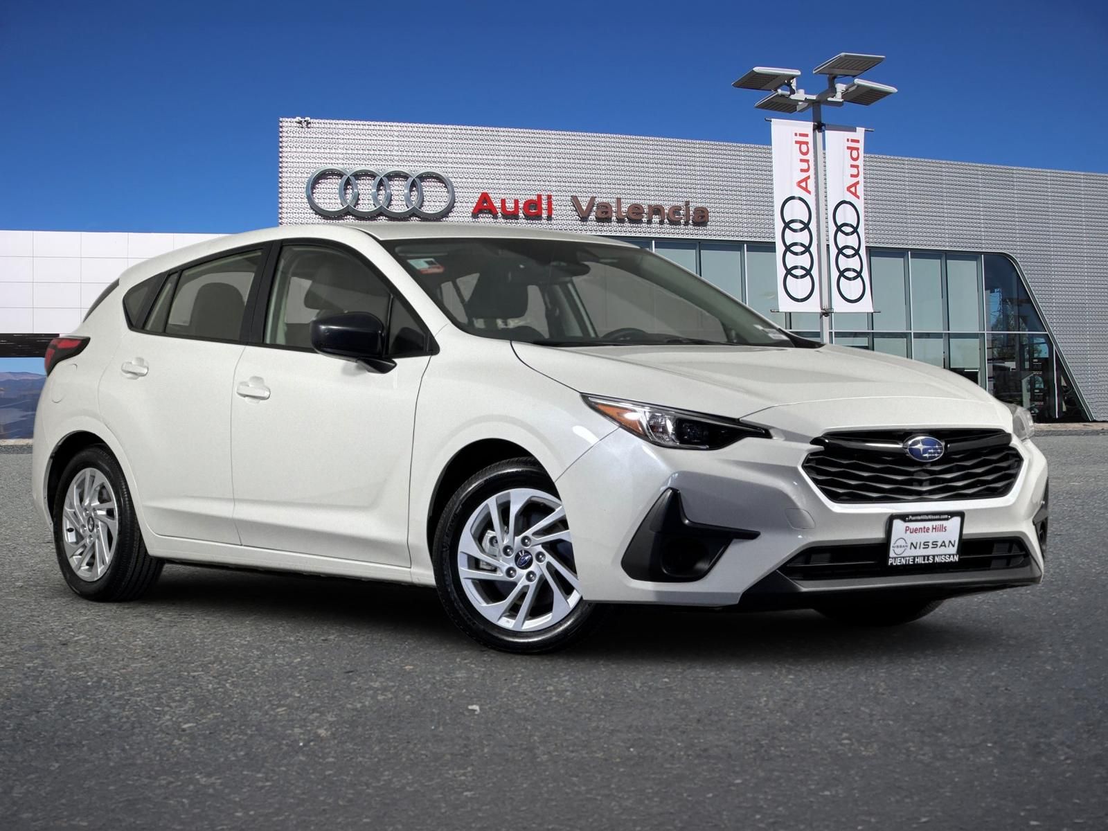 White 2025 Subaru Impreza Wagon All-Wheel Drive Continuously Variable Transmission