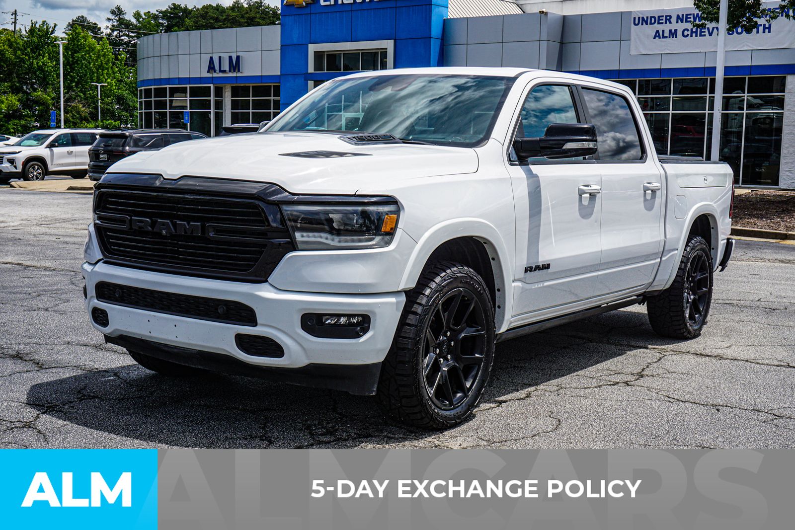 Used 2021 White Ram Laramie image 4